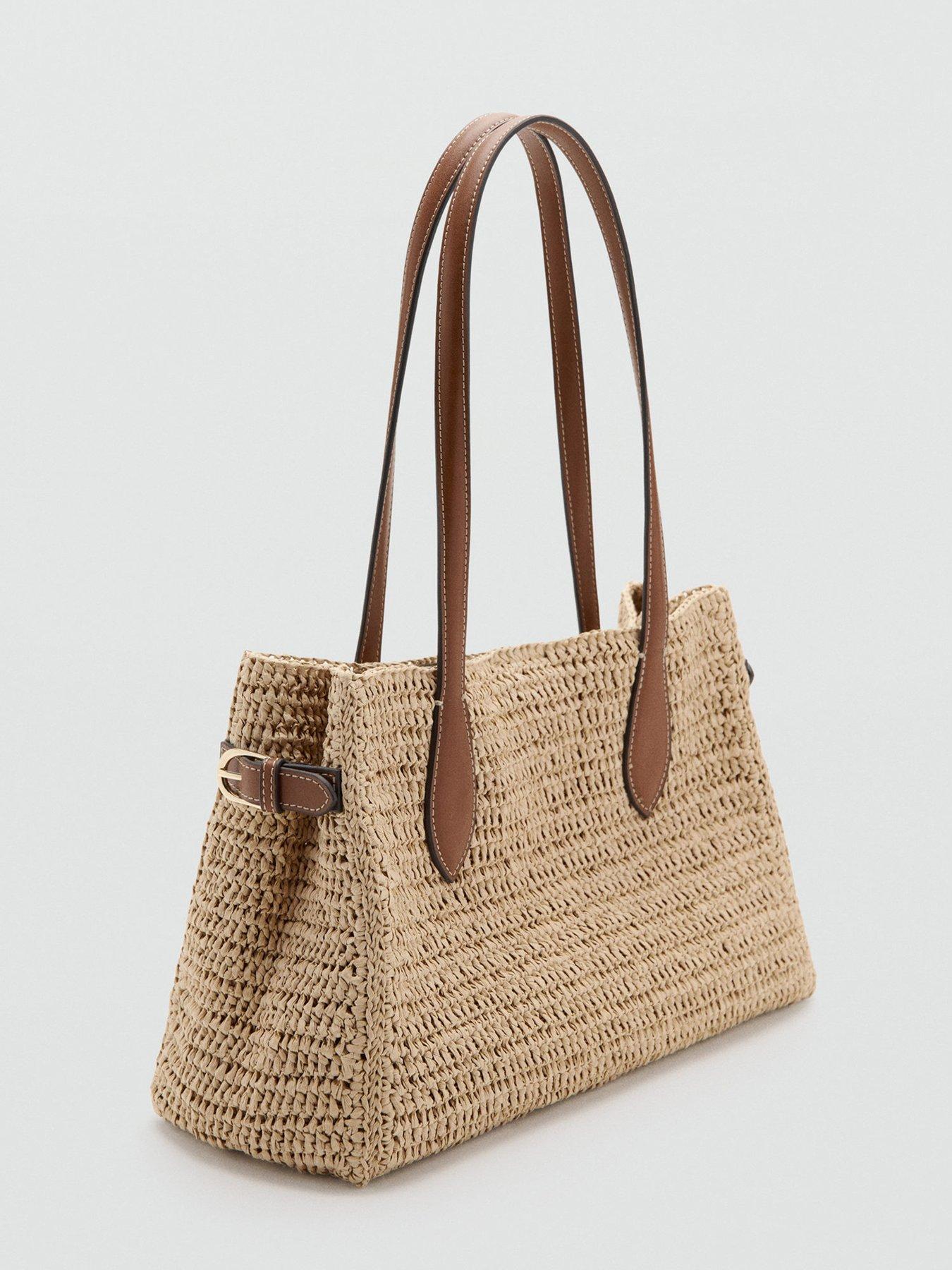 mango-natural-fibre-city-bag-brownstillFront