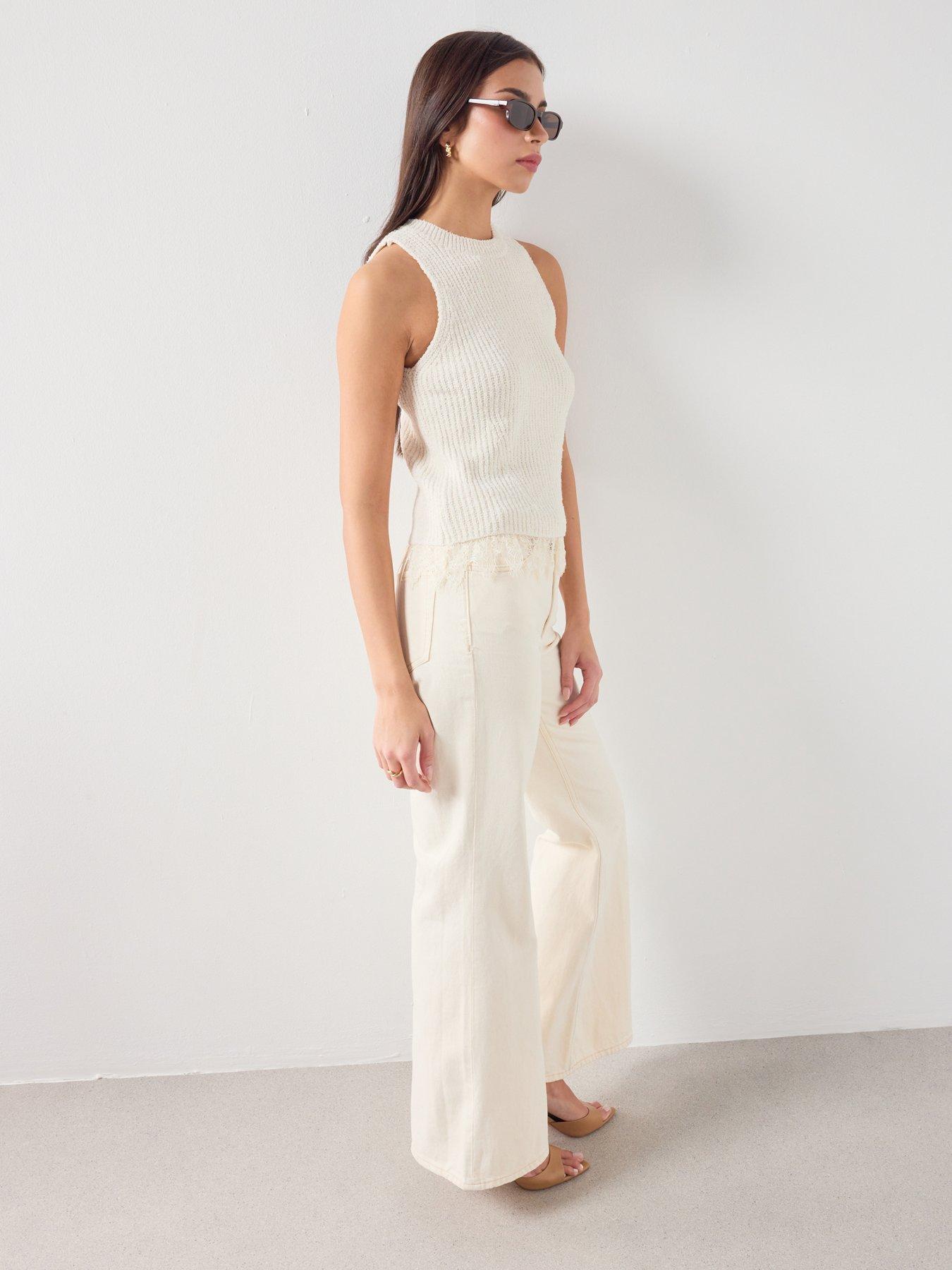 mango-lace-trimmed-knit-top-creamback