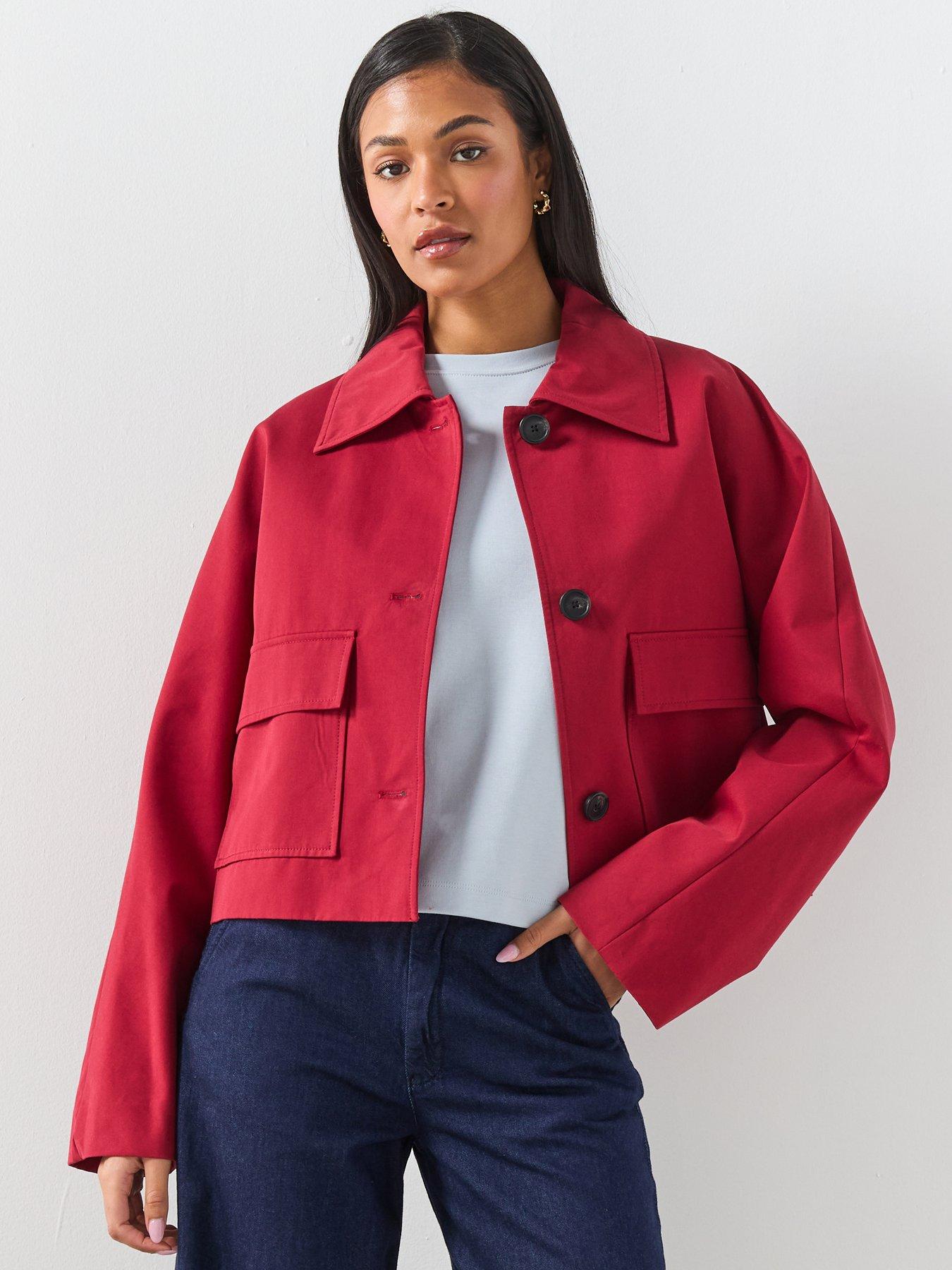 mango-cotton-jacket-with-pockets-red