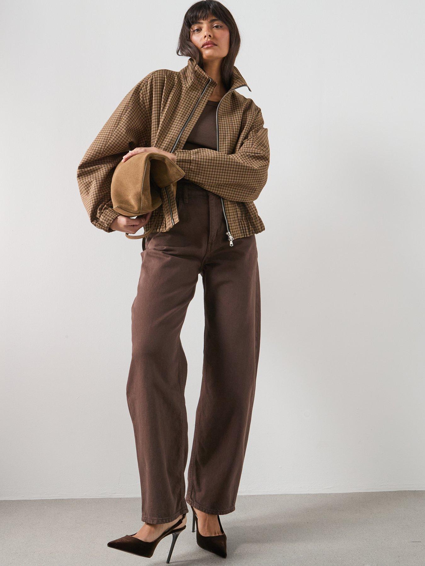 mango-houndstooth-high-collar-jacket-brownback