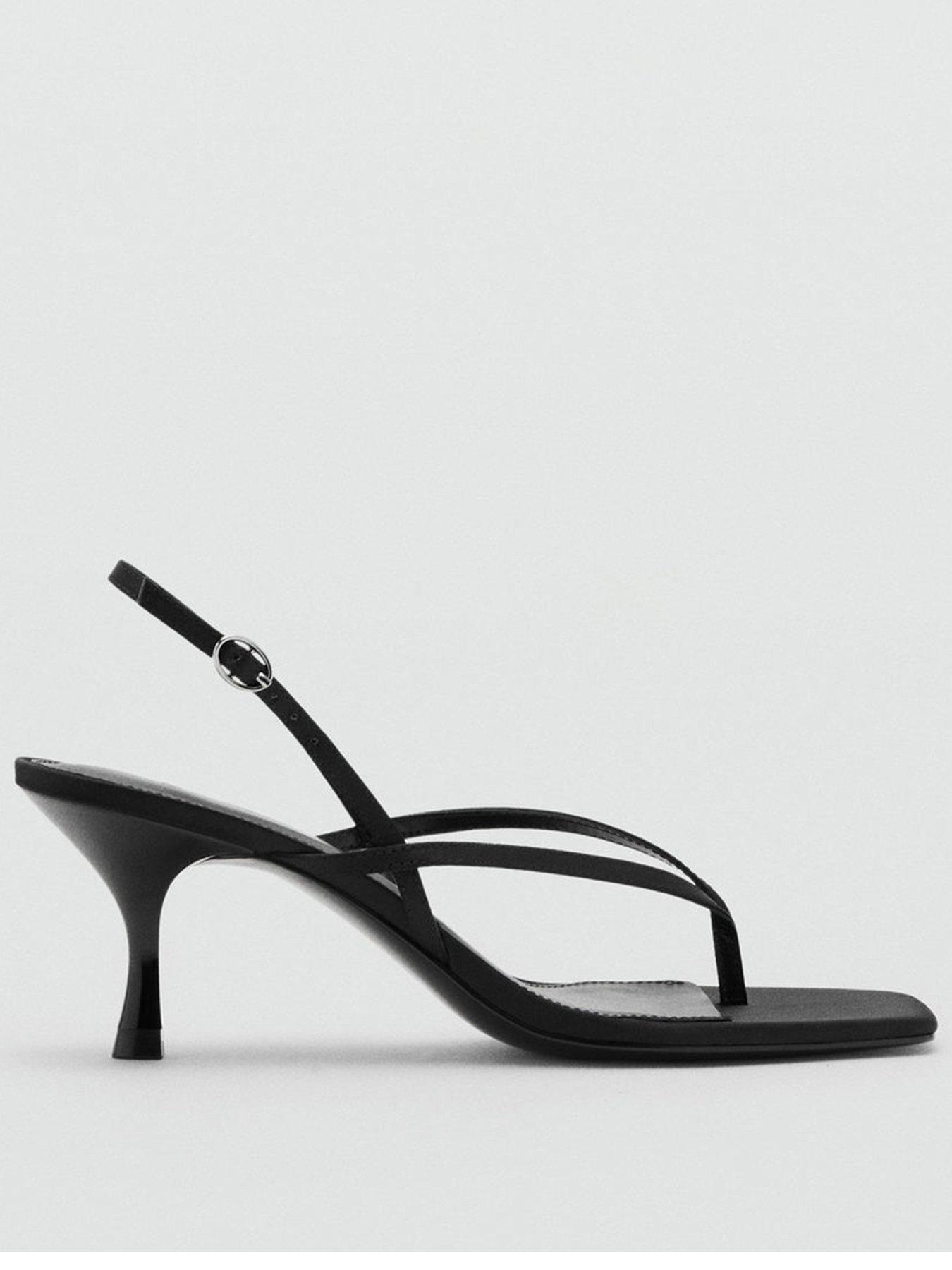Image 1 of 5 of Mango Sandals Ross - Black