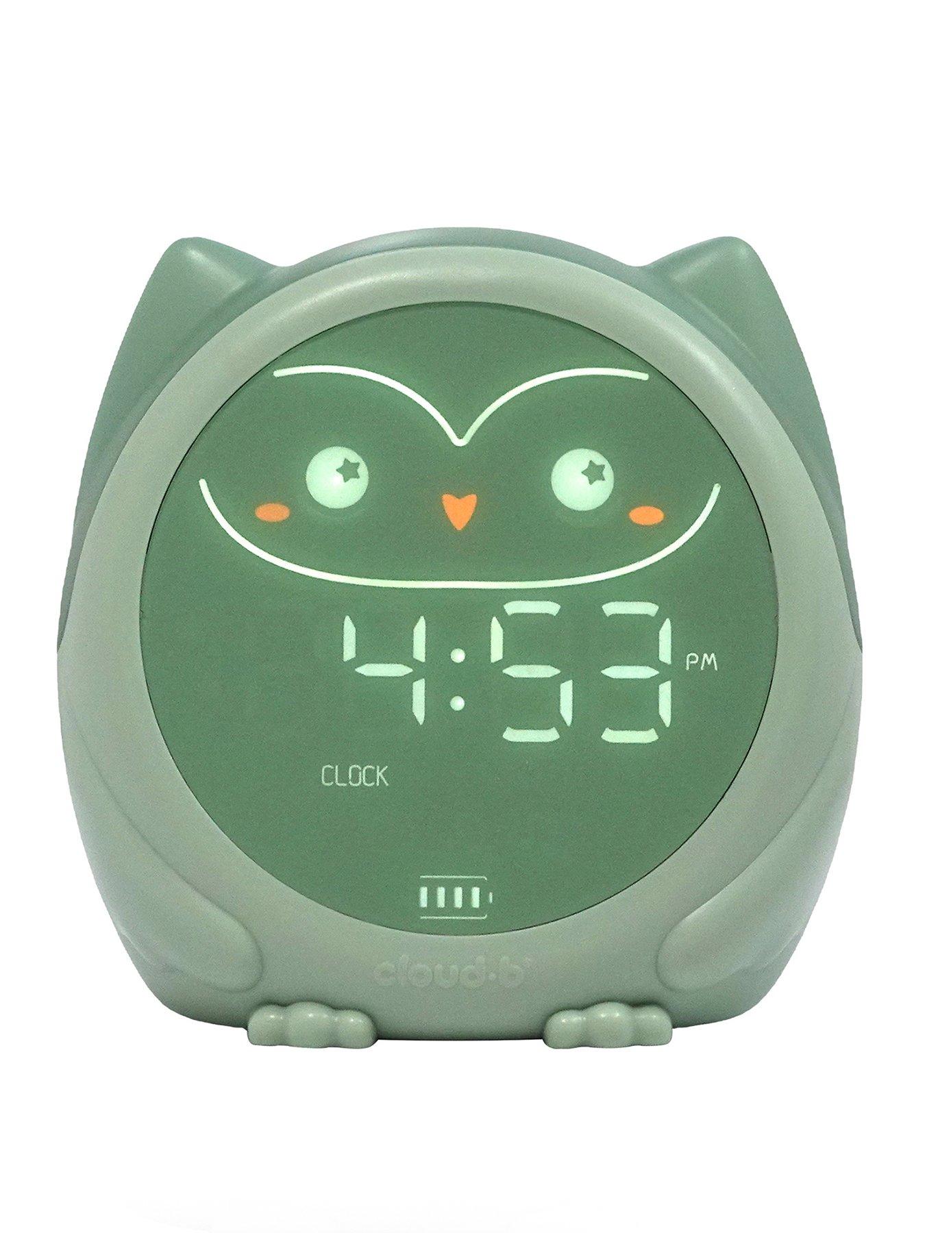 Image 2 of 7 of cloud.b Owlie Sleep Trainer - Green