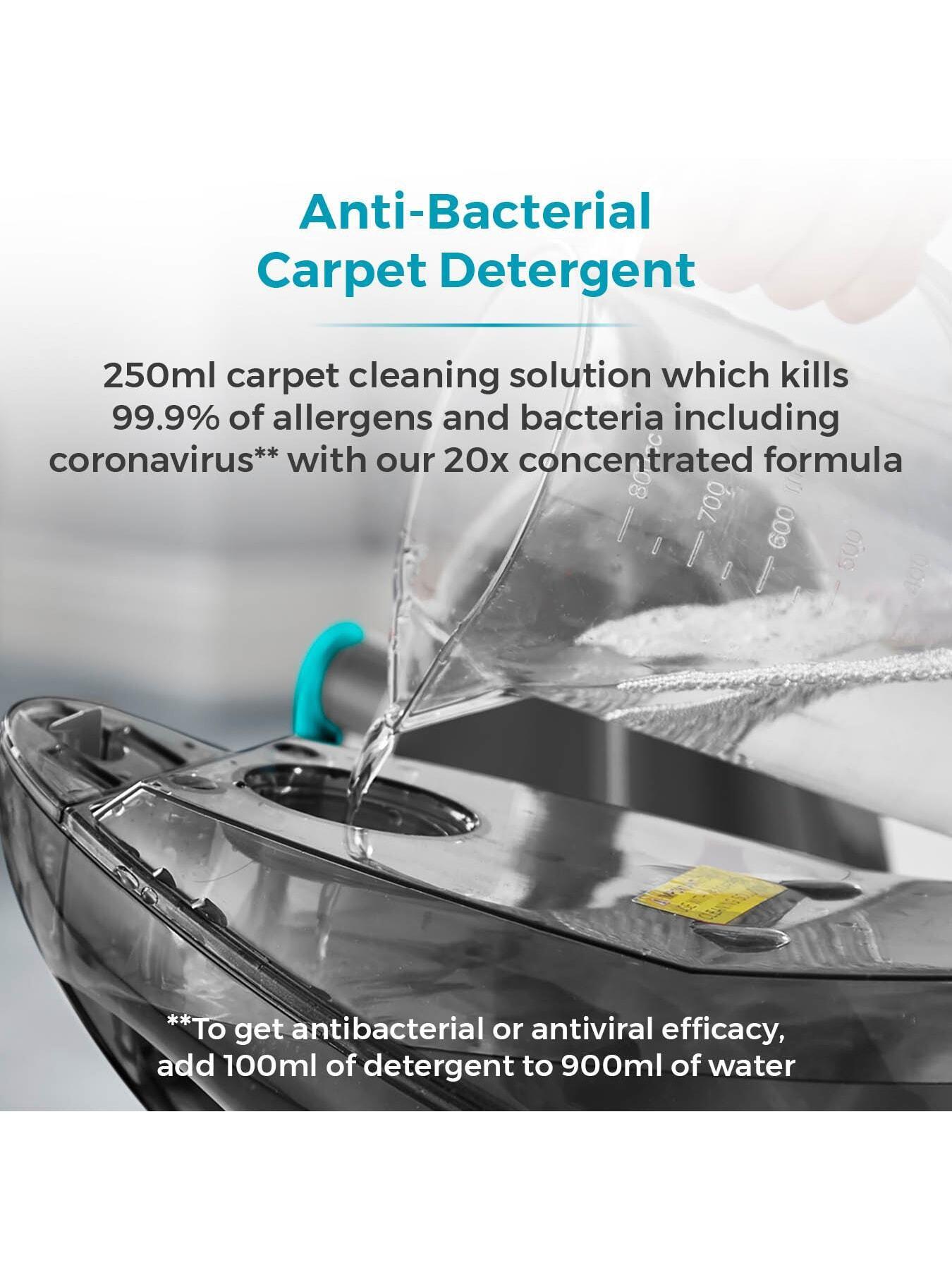 Image 6 of 7 of Tower TCW5 AQUAJETPLUS Carpet Washer with 250ml Cleaning Solution, Blue & Grey