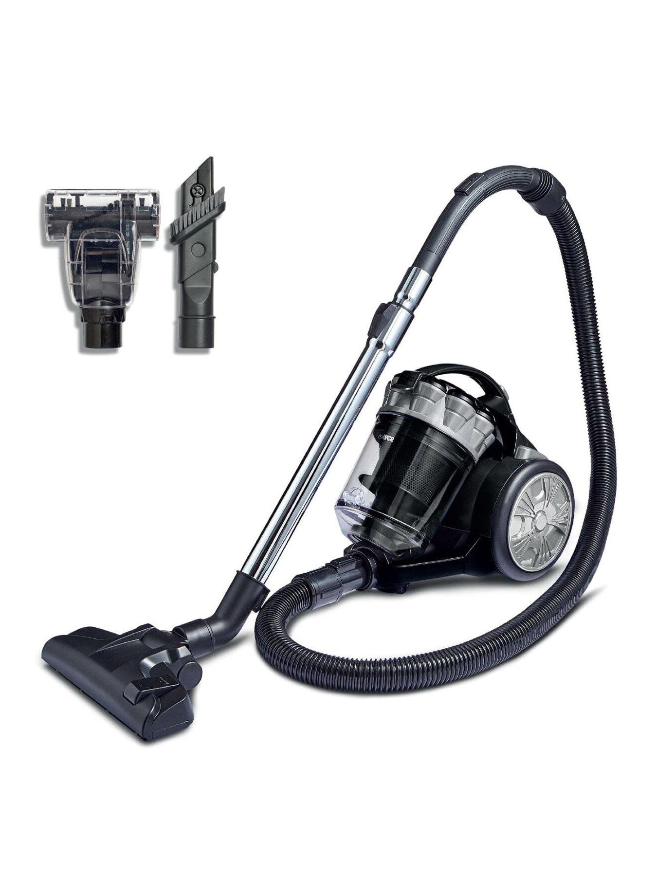 Tower TT102000PLPET Multi-Cyclonic Cylinder Vacuum Cleaner with Pet Tool, 700W, Silver