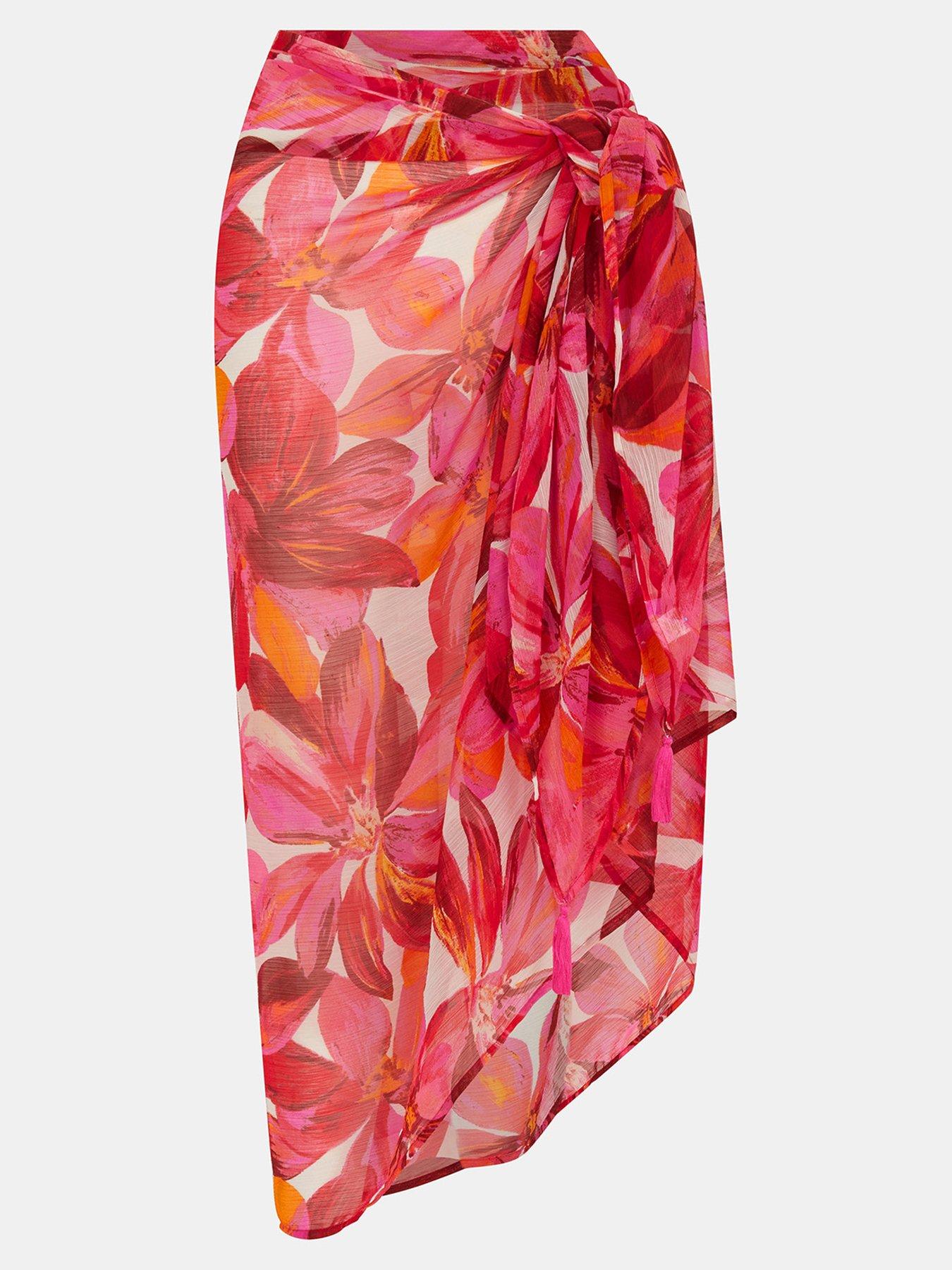 Image 3 of 5 of Accessorize Floral Print Sarong