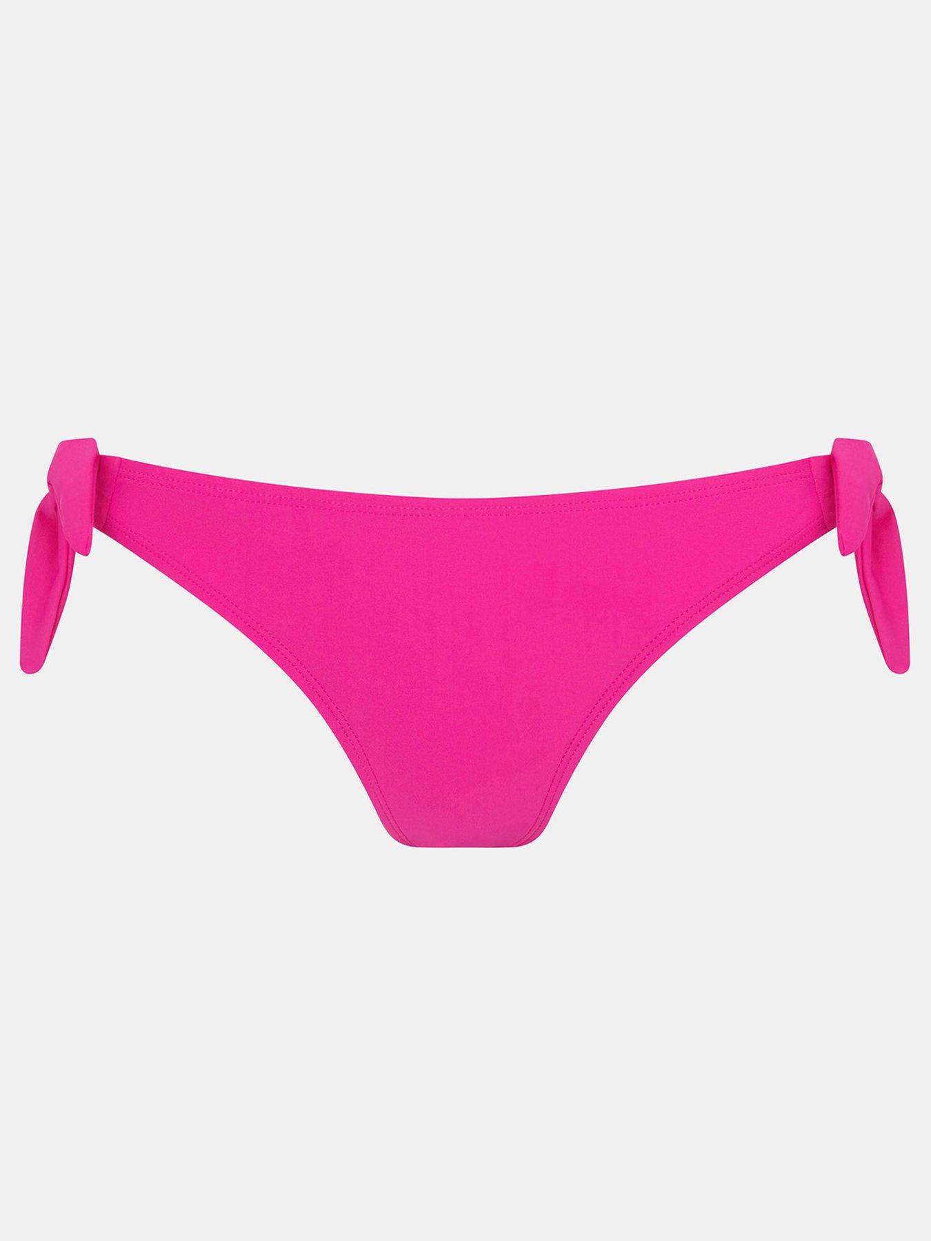 Image 3 of 4 of Accessorize Knot Side Tie Bikini Bottoms