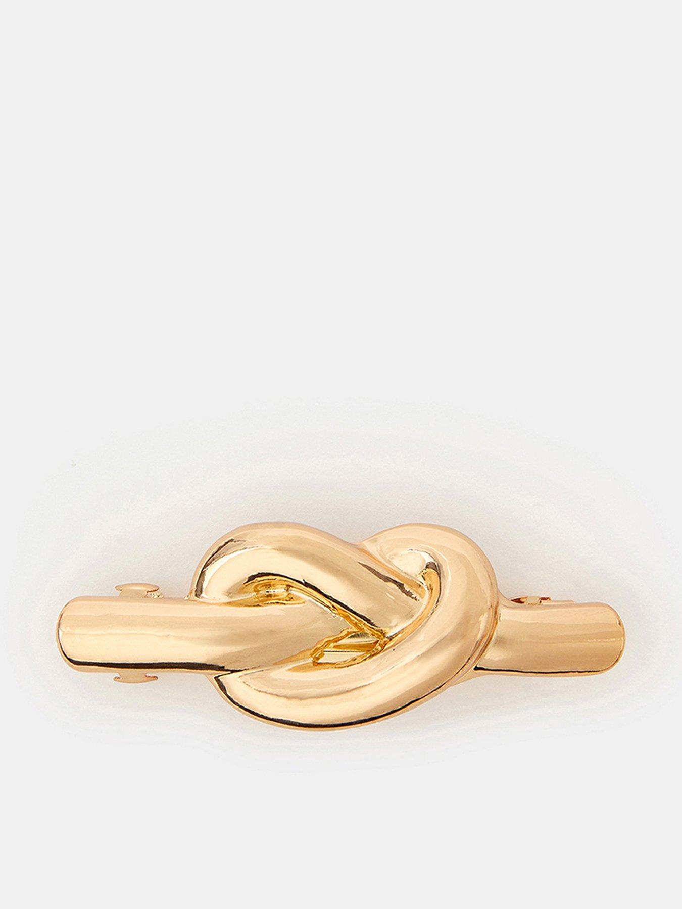 Accessorize Knot Barrette Hair Clip
