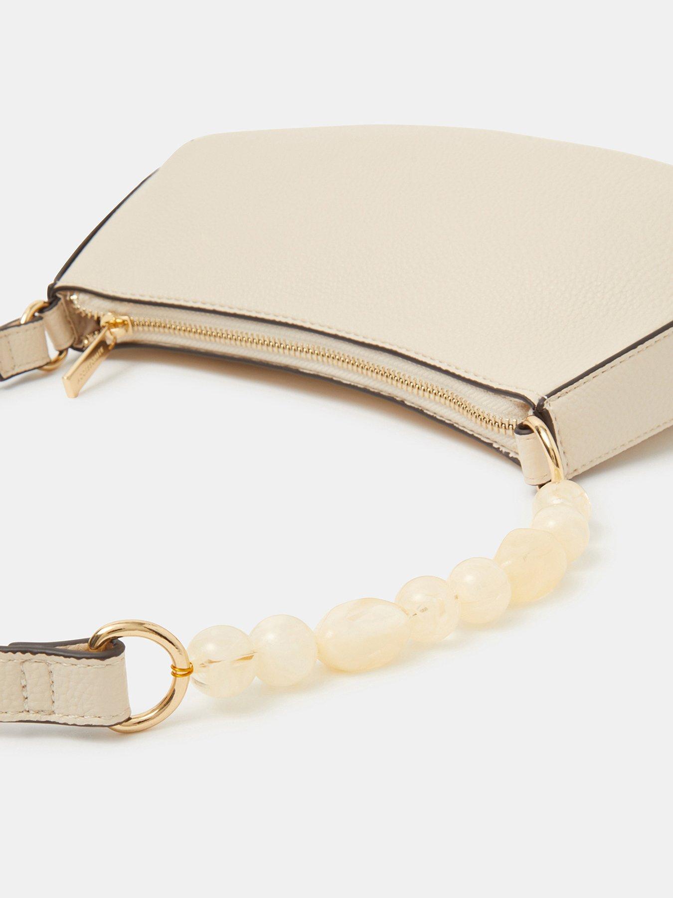 Image 4 of 5 of Accessorize Beaded Strap Shoulder Bag