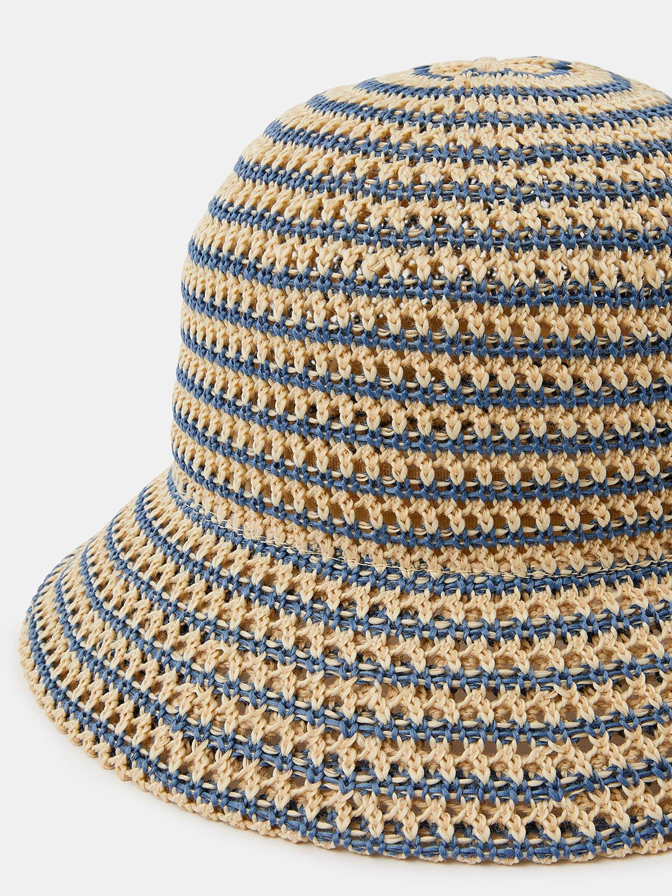 accessorize-woven-stripe-bucket-hatback