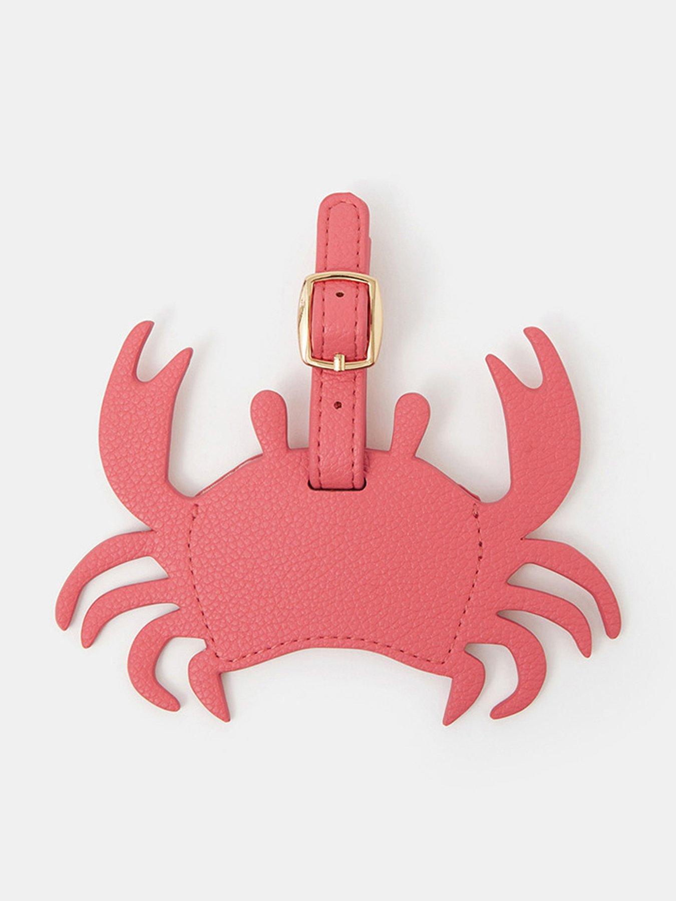 Image 1 of 3 of Accessorize Crab Luggage Tag