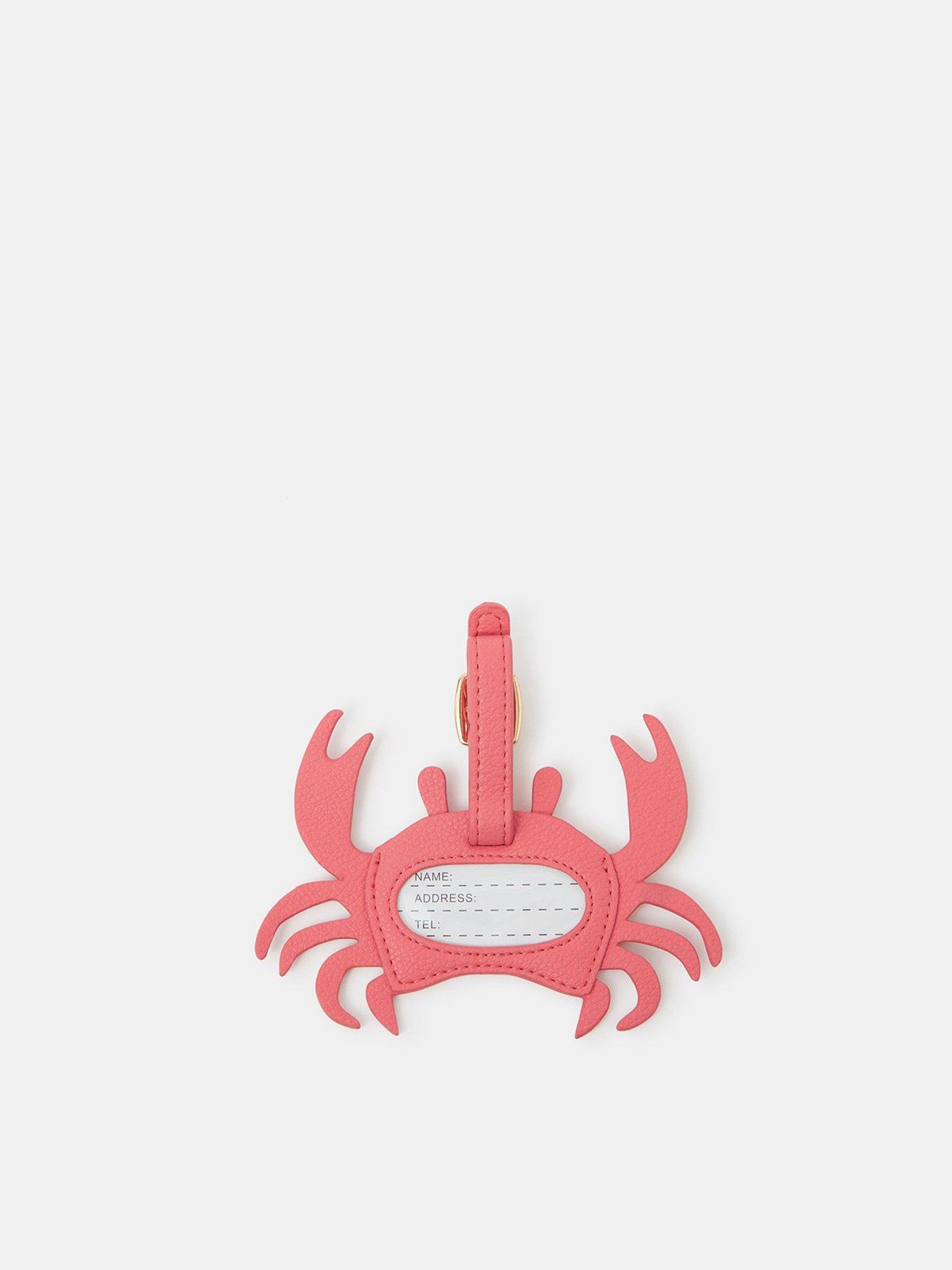 Image 2 of 3 of Accessorize Crab Luggage Tag