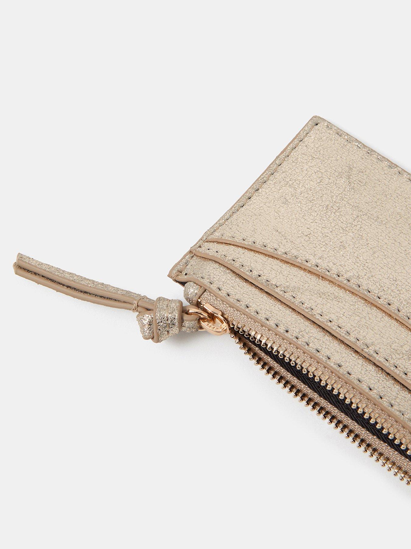 Image 3 of 3 of Accessorize Suede Card Holder