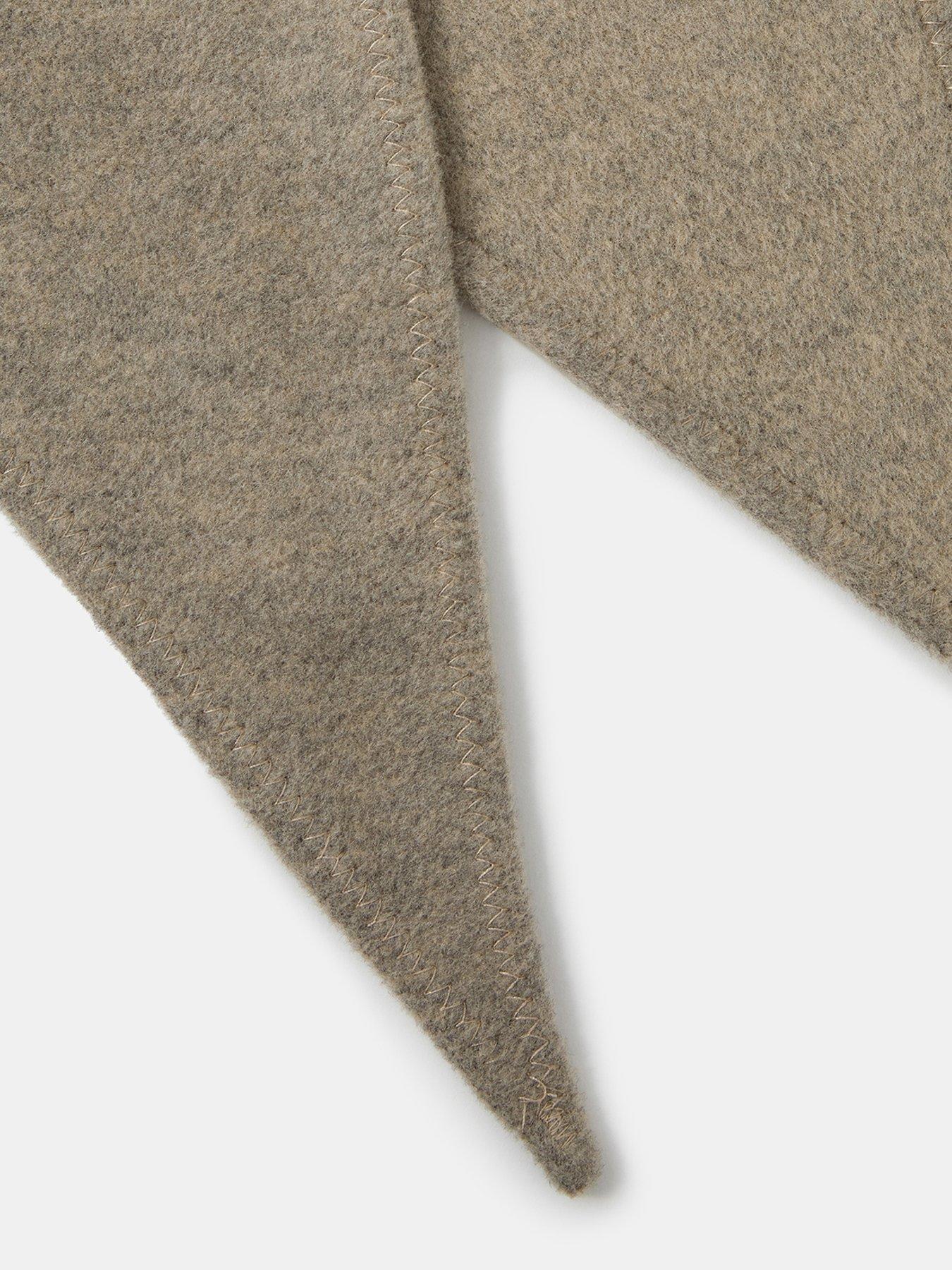Image 4 of 5 of Accessorize Large Knitted Triangle Scarf