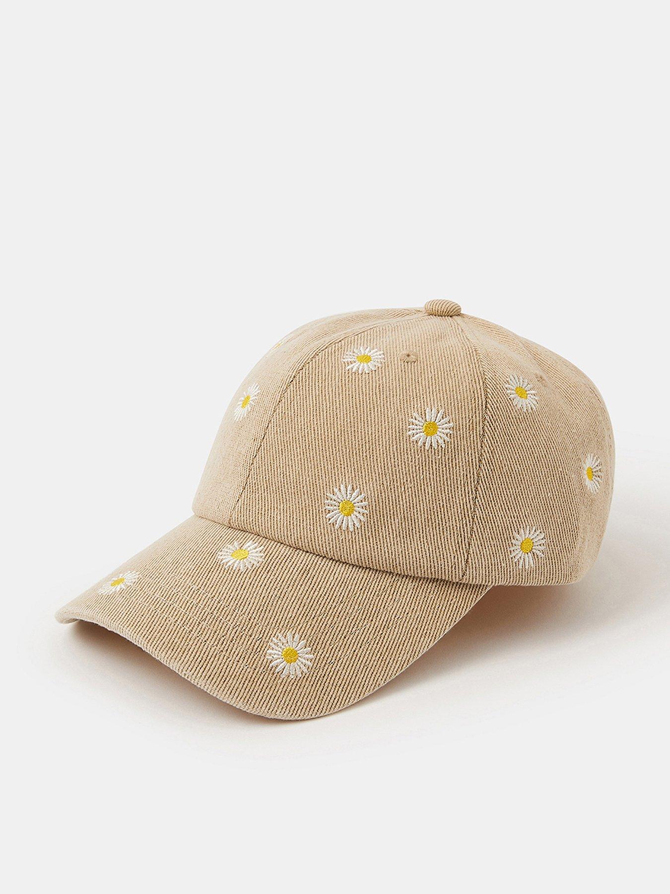 accessorize-daisy-embroidered-baseball-capfront