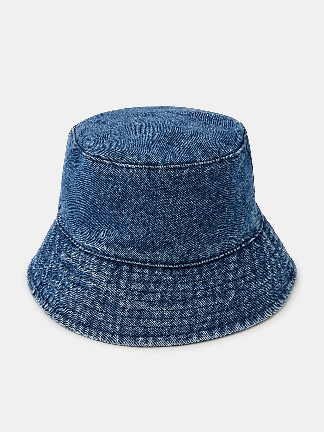 Accessorize Washed Denim Bucket Hat