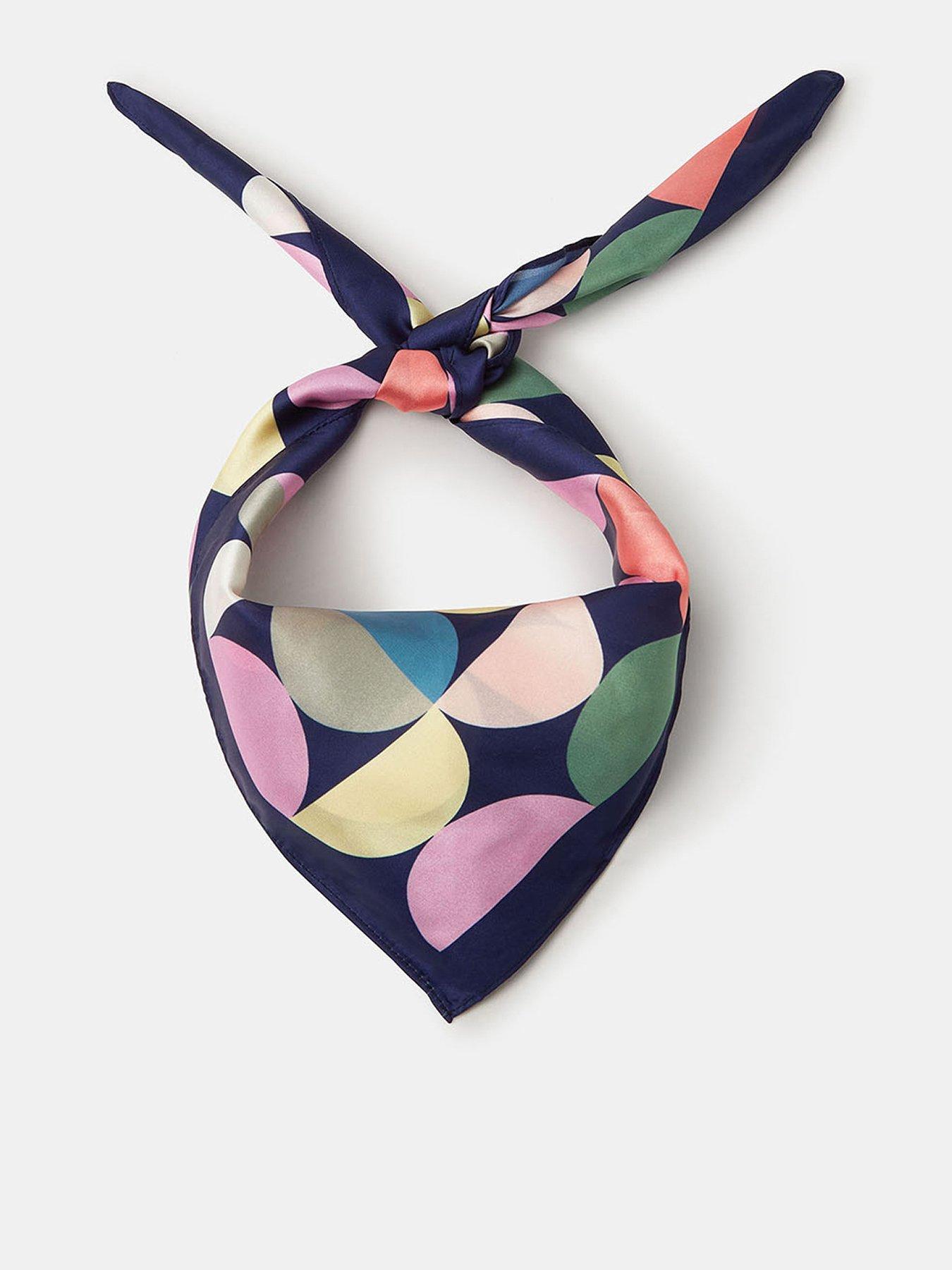 accessorize-retro-spot-square-satin-scarffront