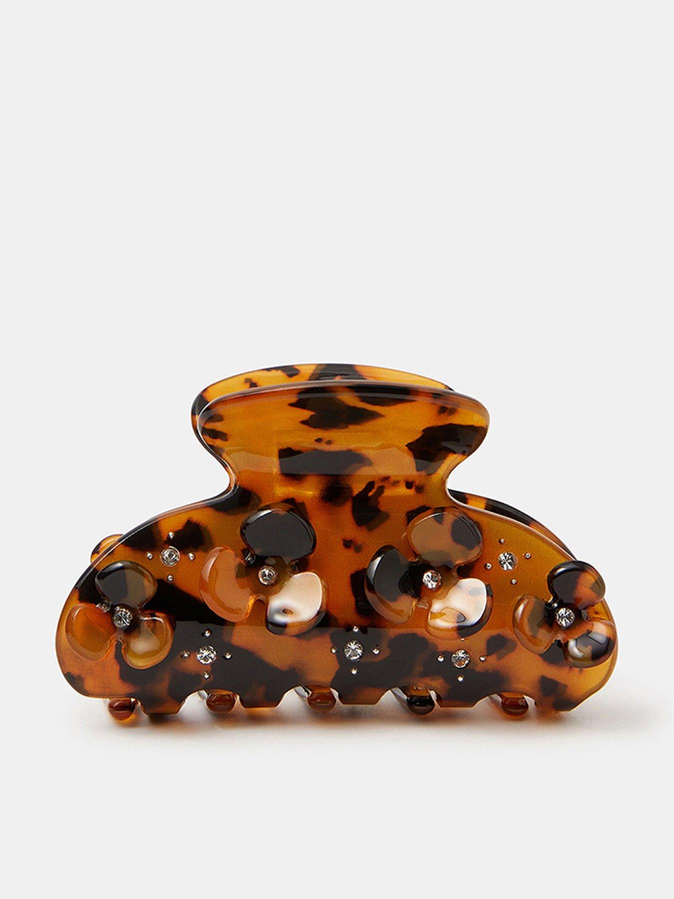 Accessorize Flower Tort Claw Clip