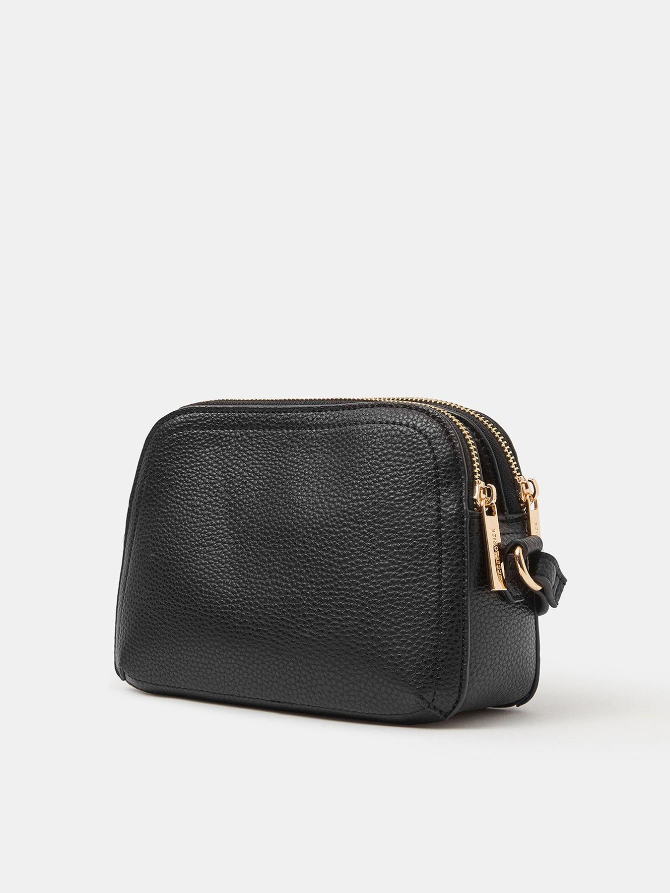 Image 3 of 5 of Accessorize Double Zip Crossbody Bag