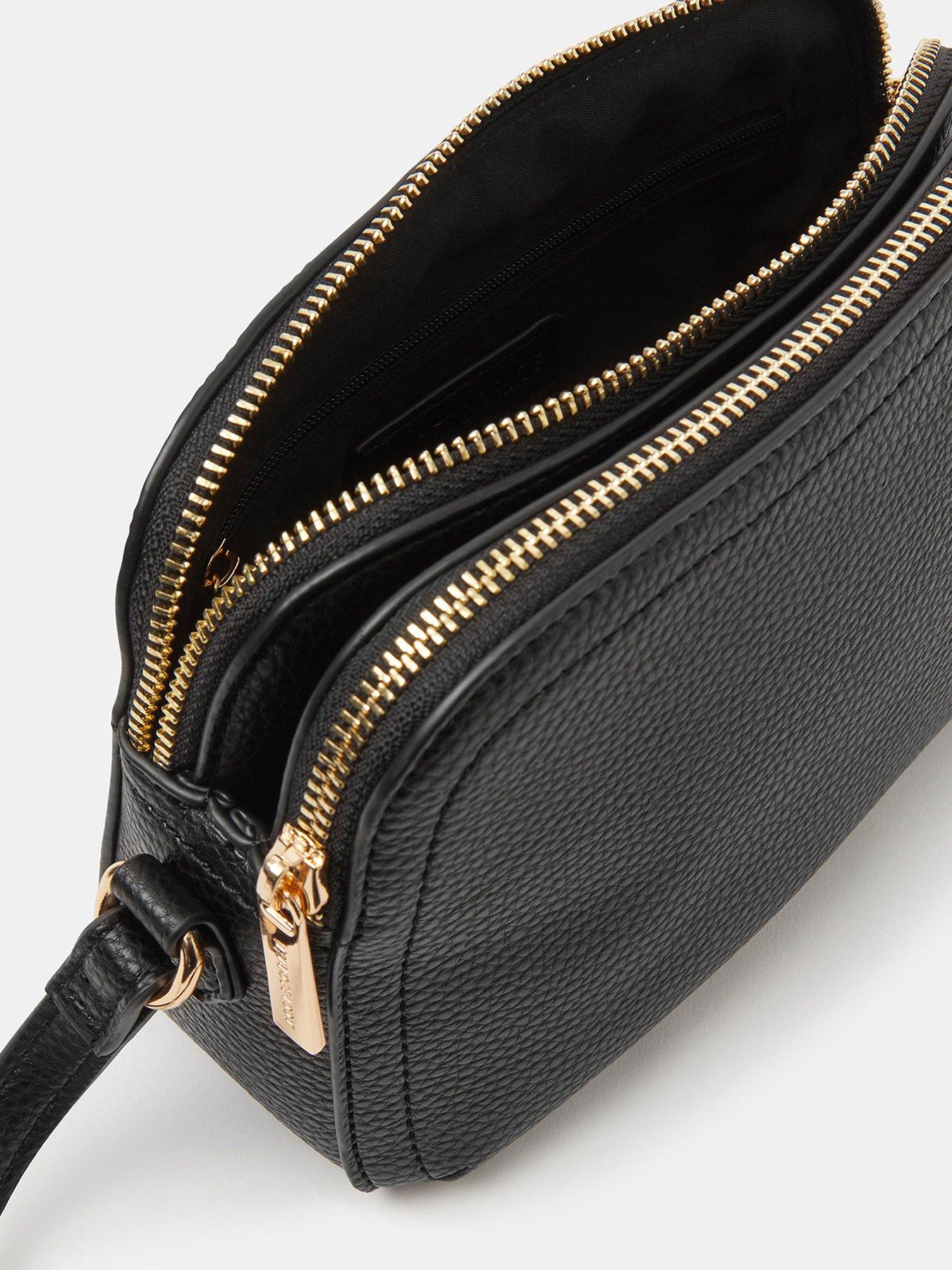 Image 5 of 5 of Accessorize Double Zip Crossbody Bag