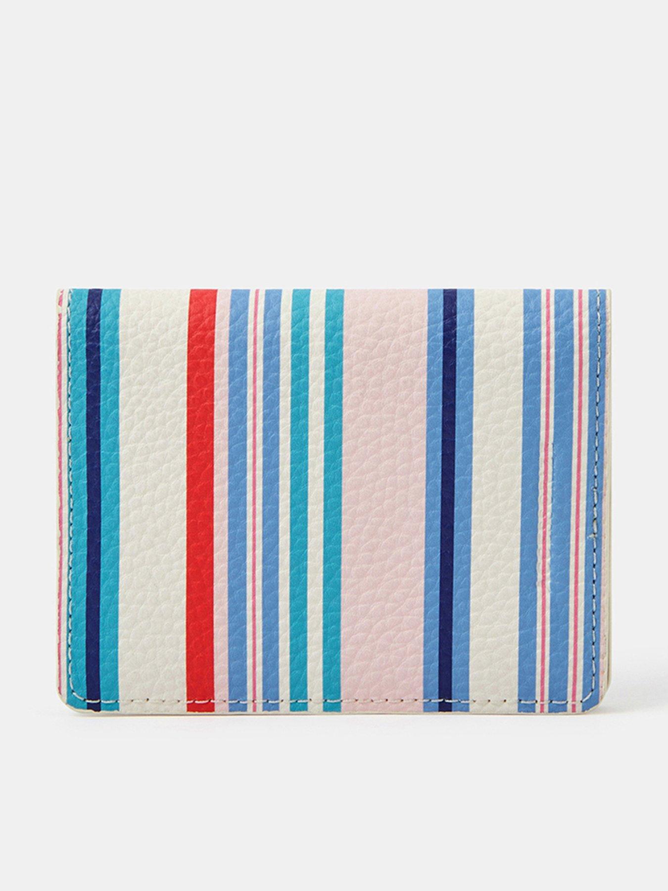 Accessorize Stripe Travel Card Holder