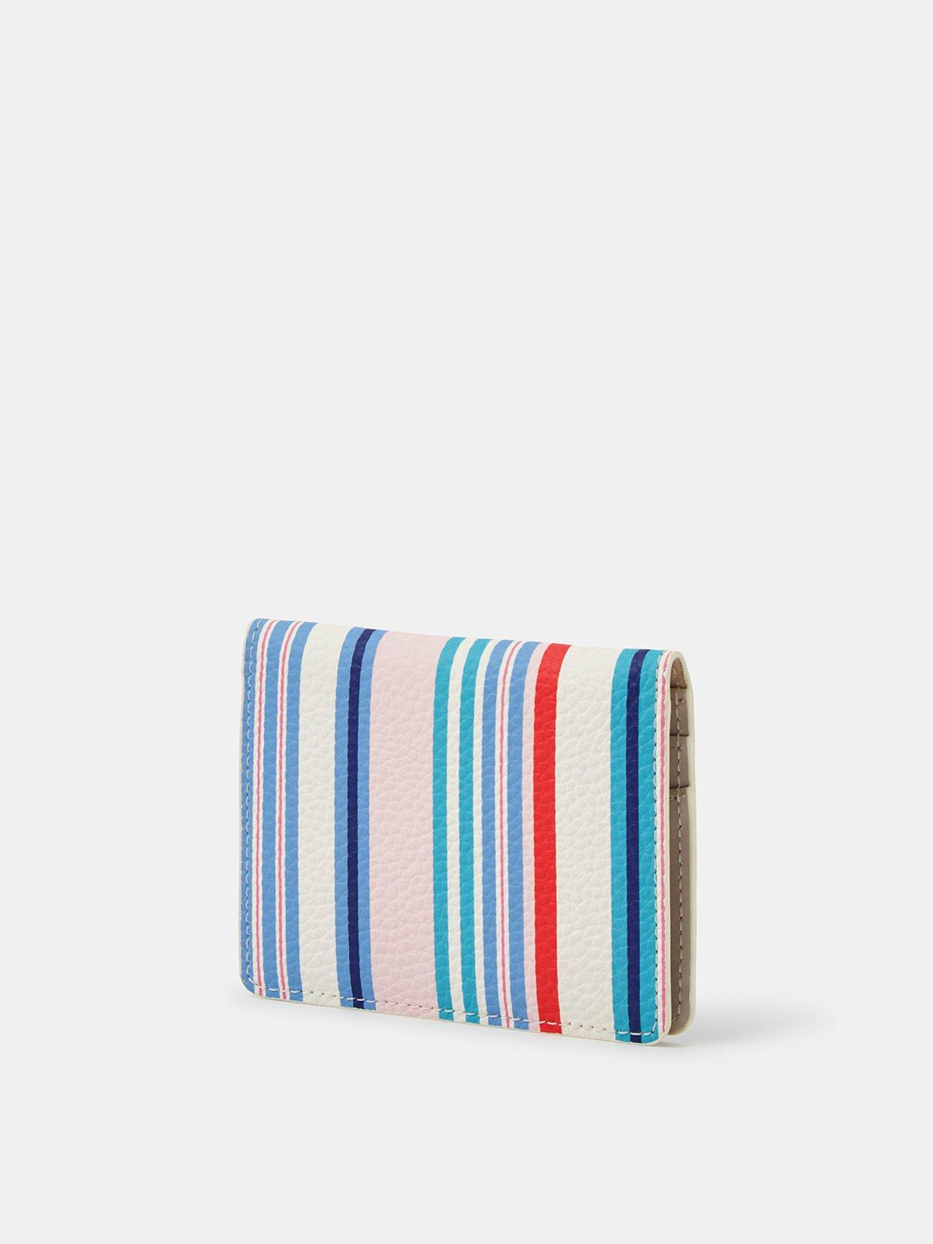 Image 2 of 3 of Accessorize Stripe Travel Card Holder