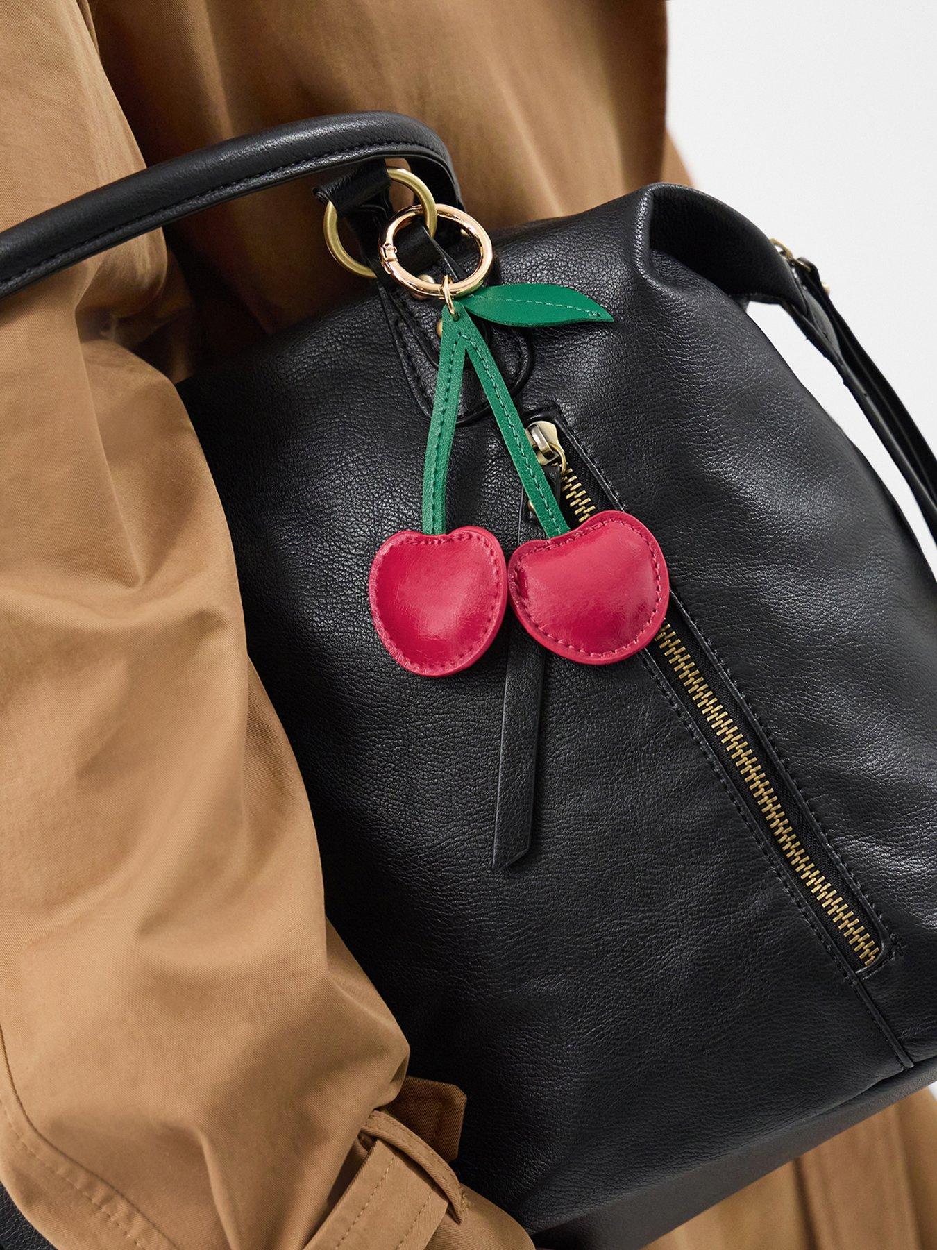 Image 2 of 4 of Accessorize Cherry Bag Charm
