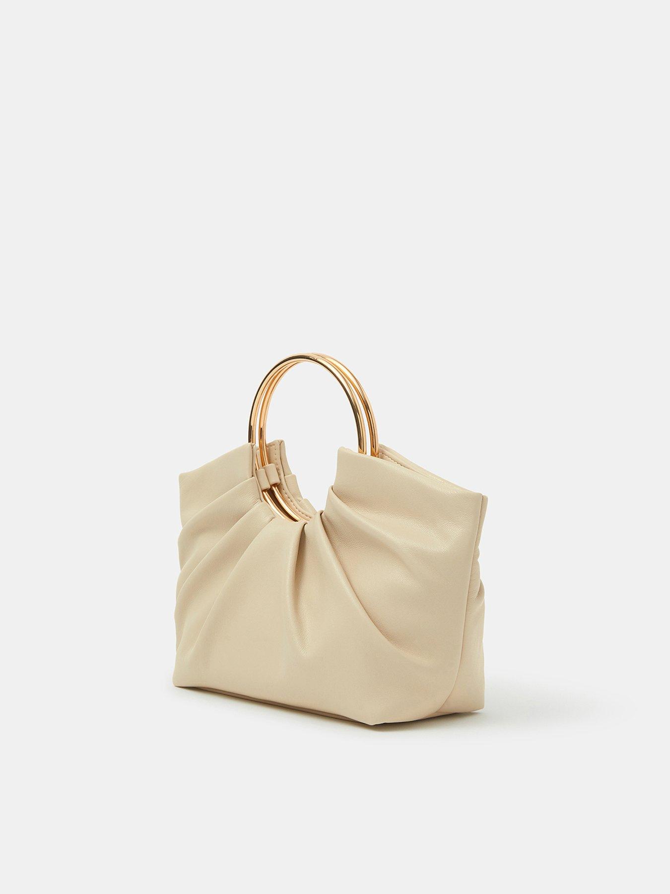 Image 3 of 5 of Accessorize Ruched Ring Handheld Bag