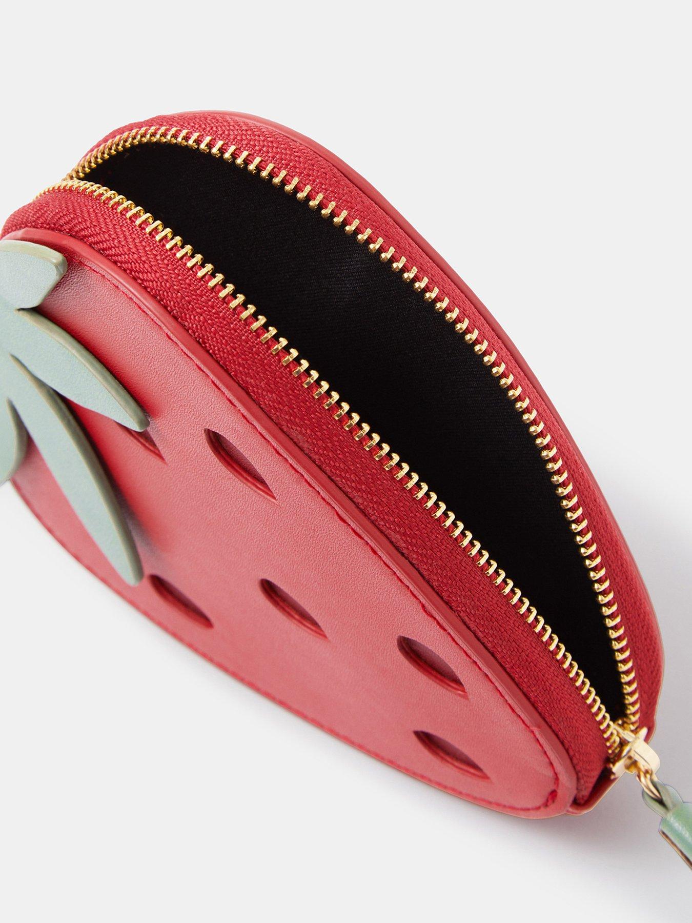 Image 3 of 3 of Accessorize Strawberry Coin Purse