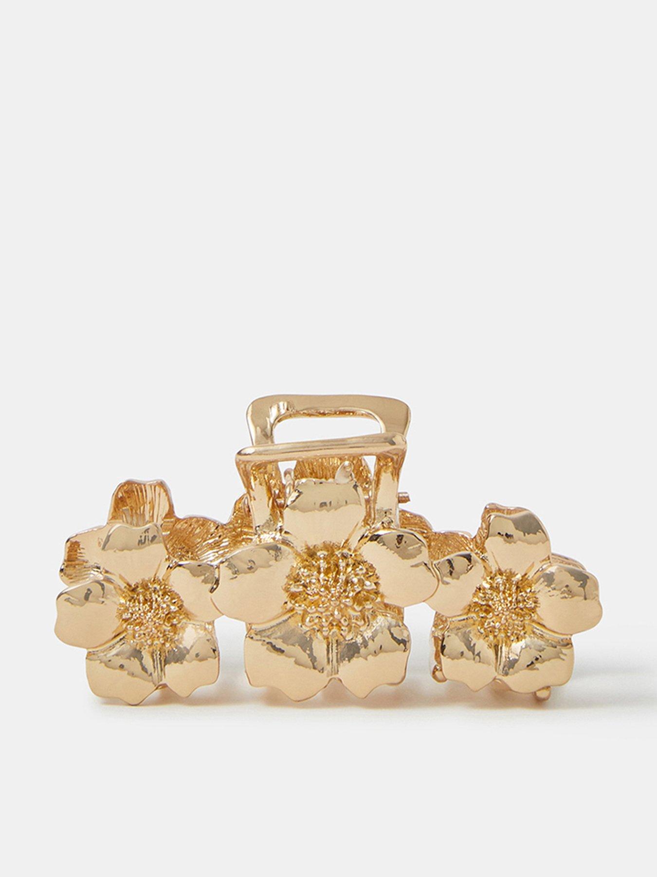 accessorize-floral-metal-claw-clipfront