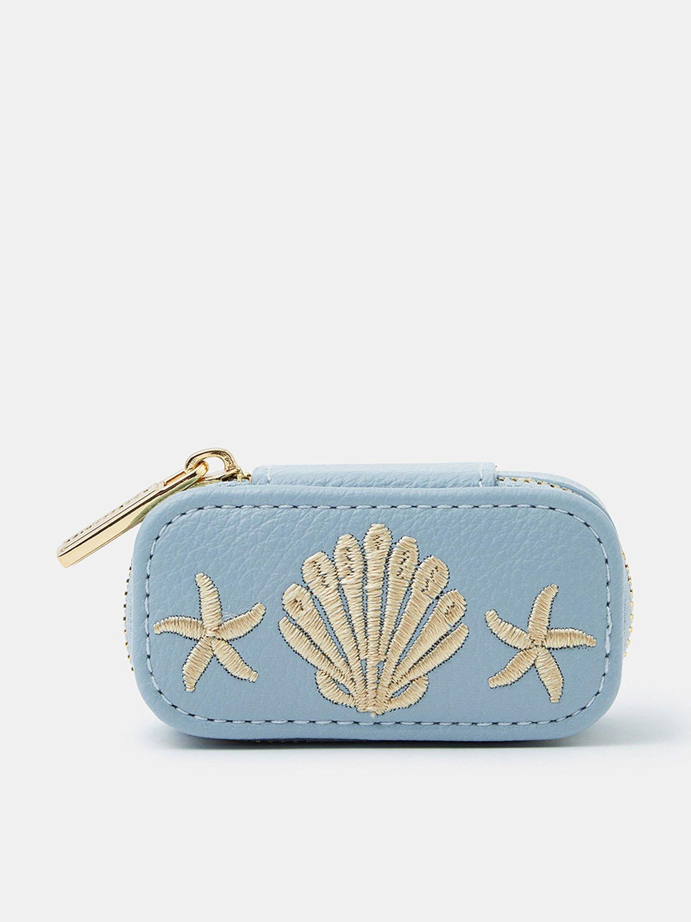 Image 1 of 3 of Accessorize Mini Seashell Jewellery Box
