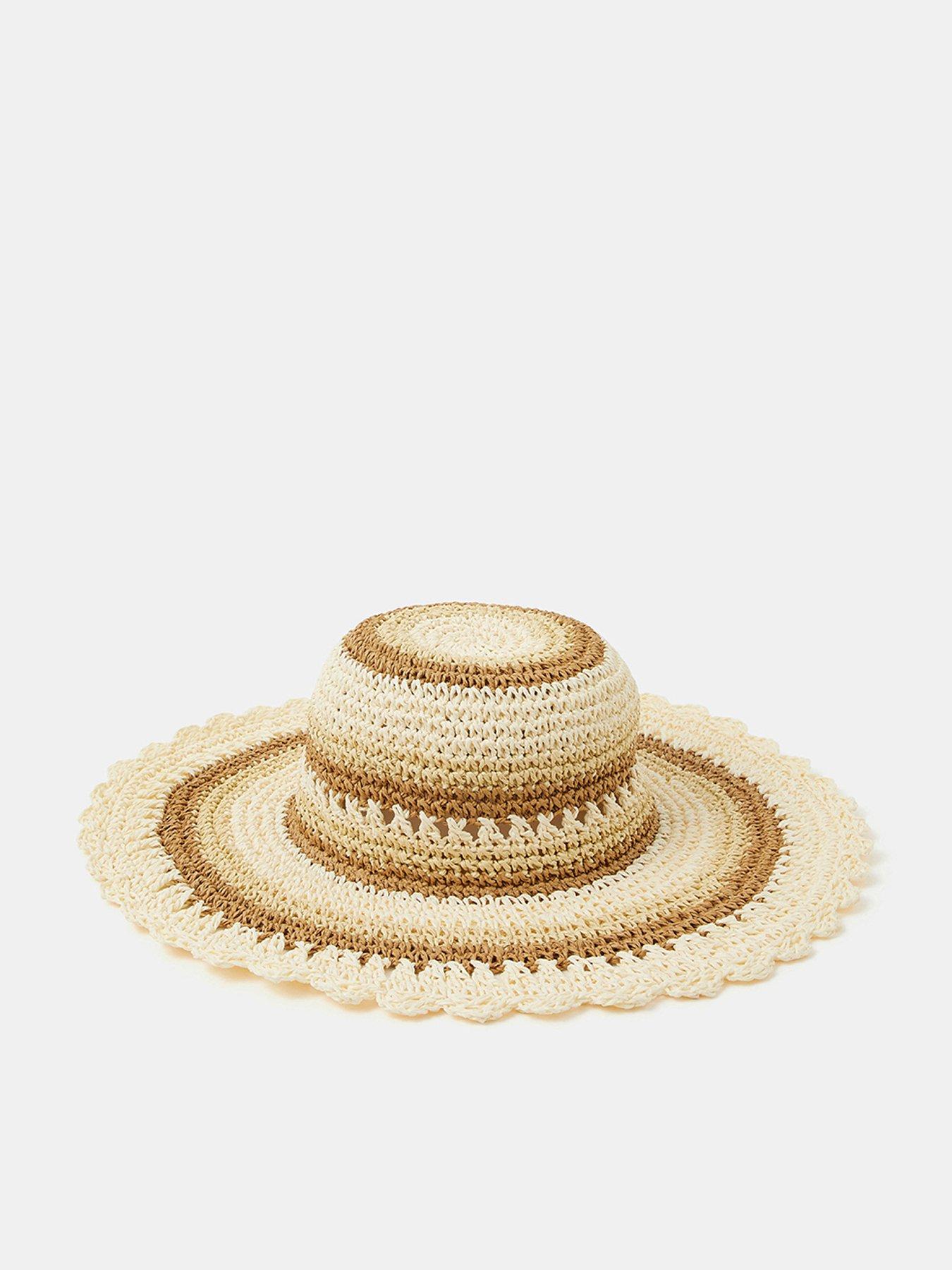 Accessorize Crochet Floppy Hat