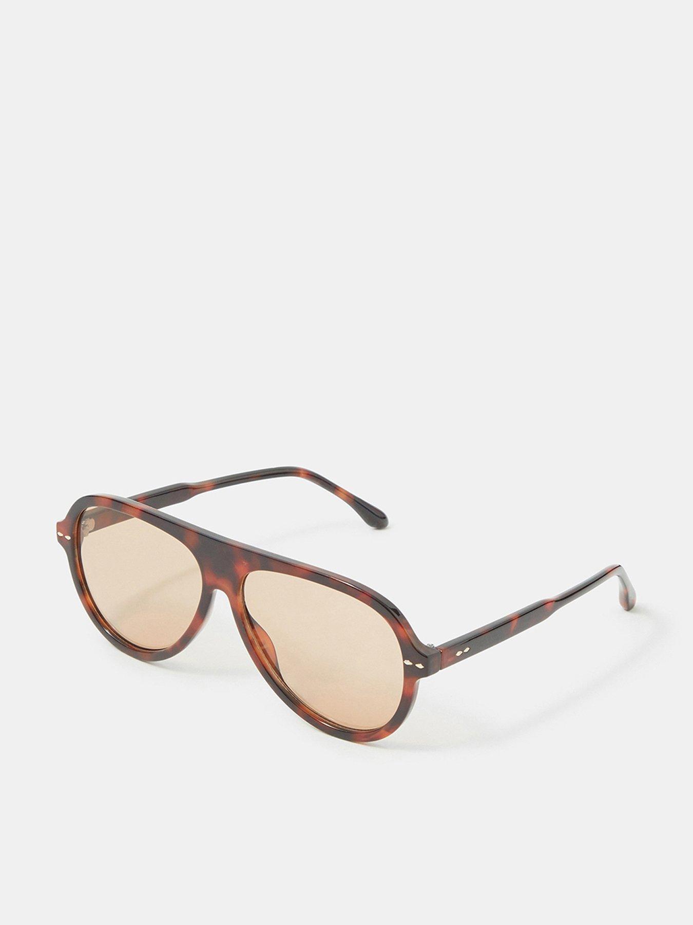 Accessorize Tort Aviator Sunglasses