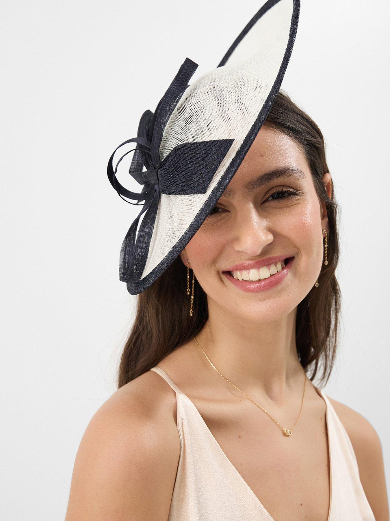 Image 2 of 4 of Accessorize Bow Two Tone Fascinator