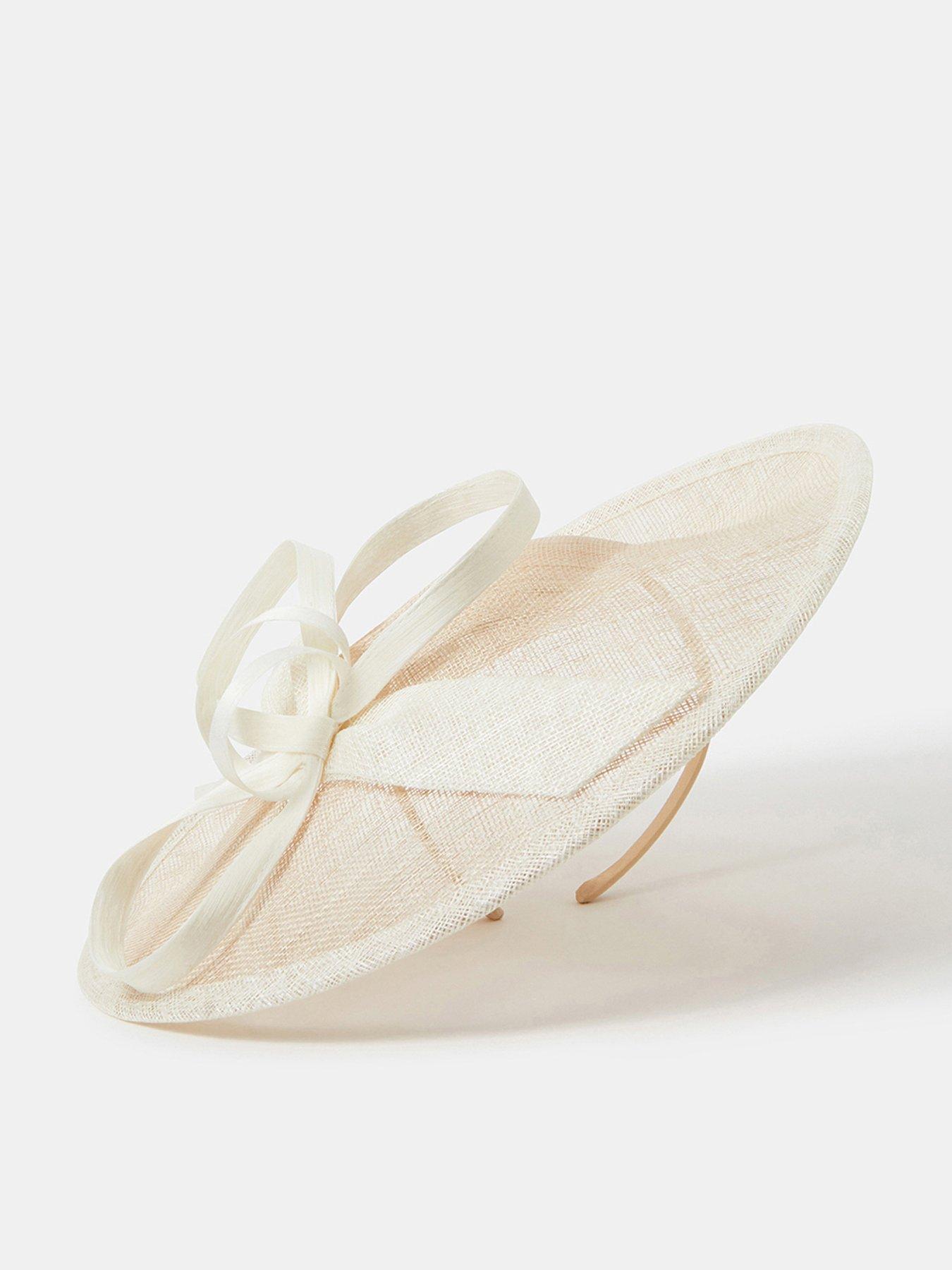 Image 1 of 3 of Accessorize Bow Two Tone Fascinator