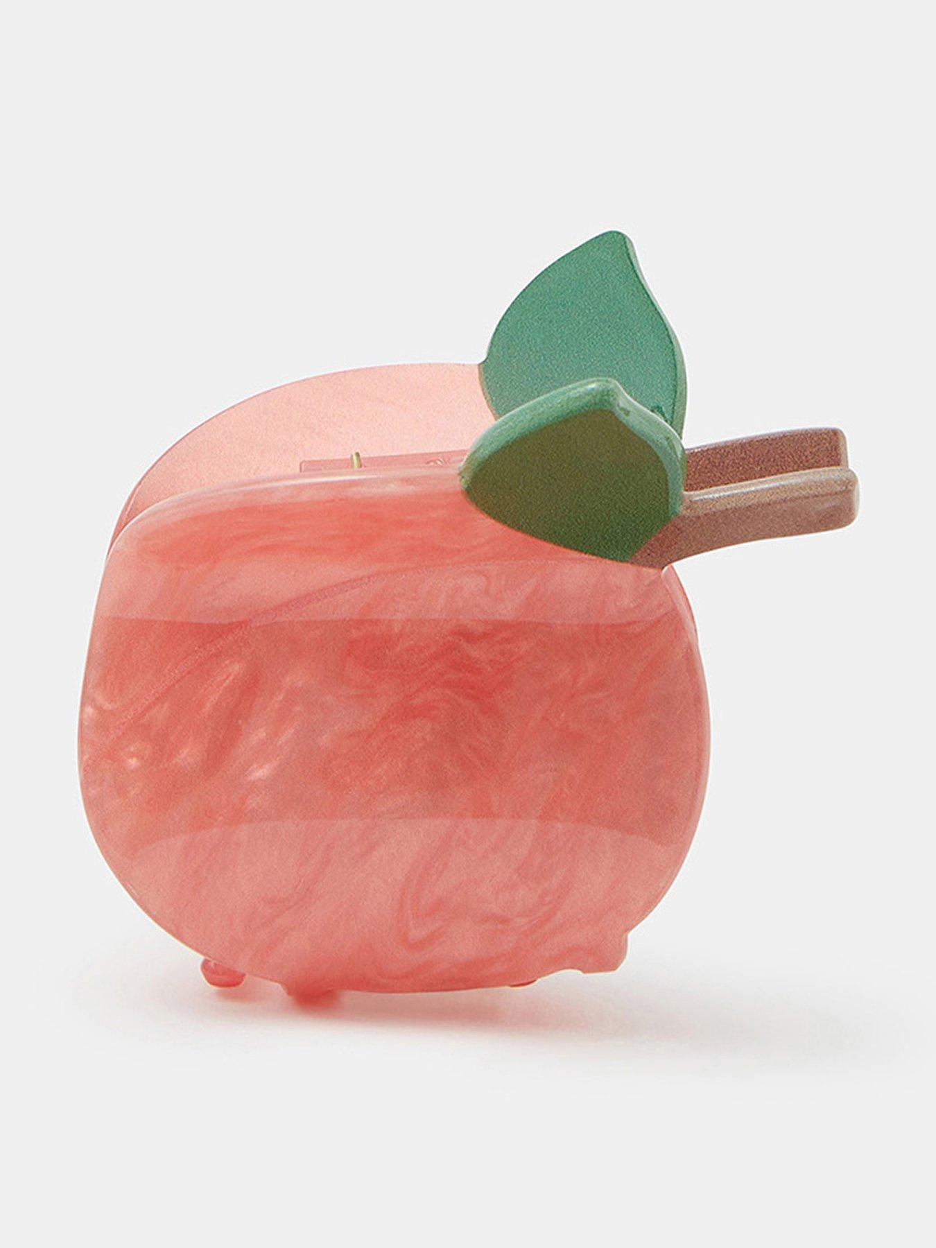 Image 1 of 3 of Accessorize Peach Claw Clip