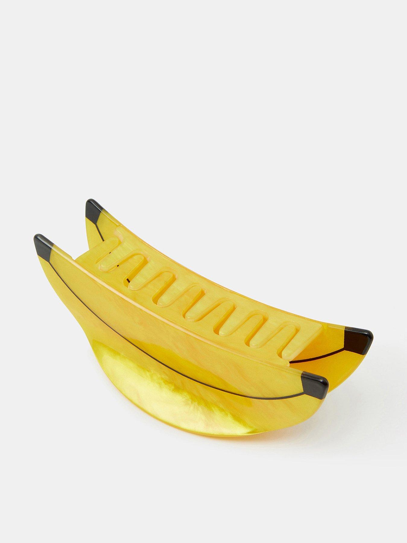 Image 1 of 3 of Accessorize Banana Claw Clip