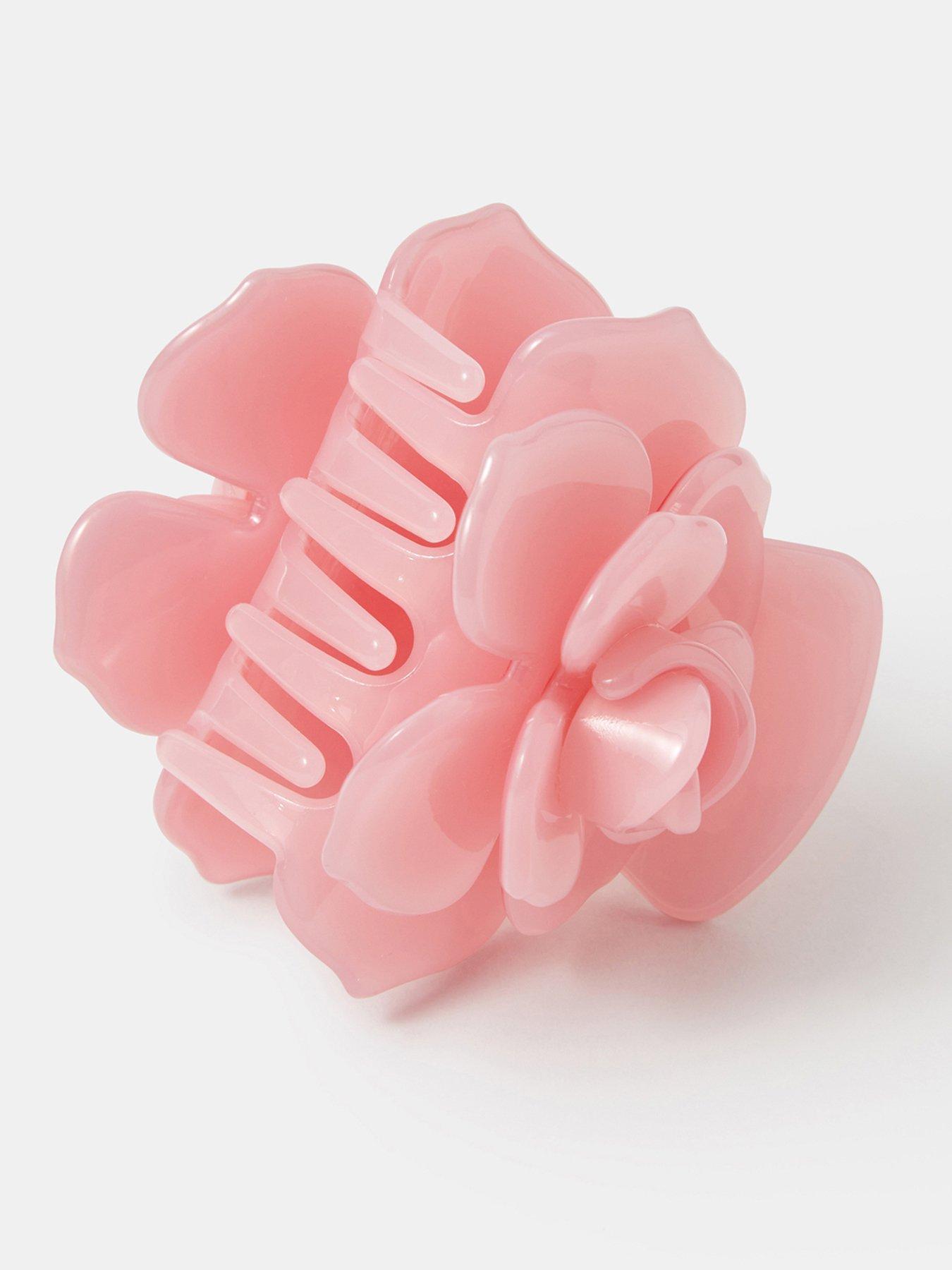 Image 3 of 3 of Accessorize Rose Claw Clip