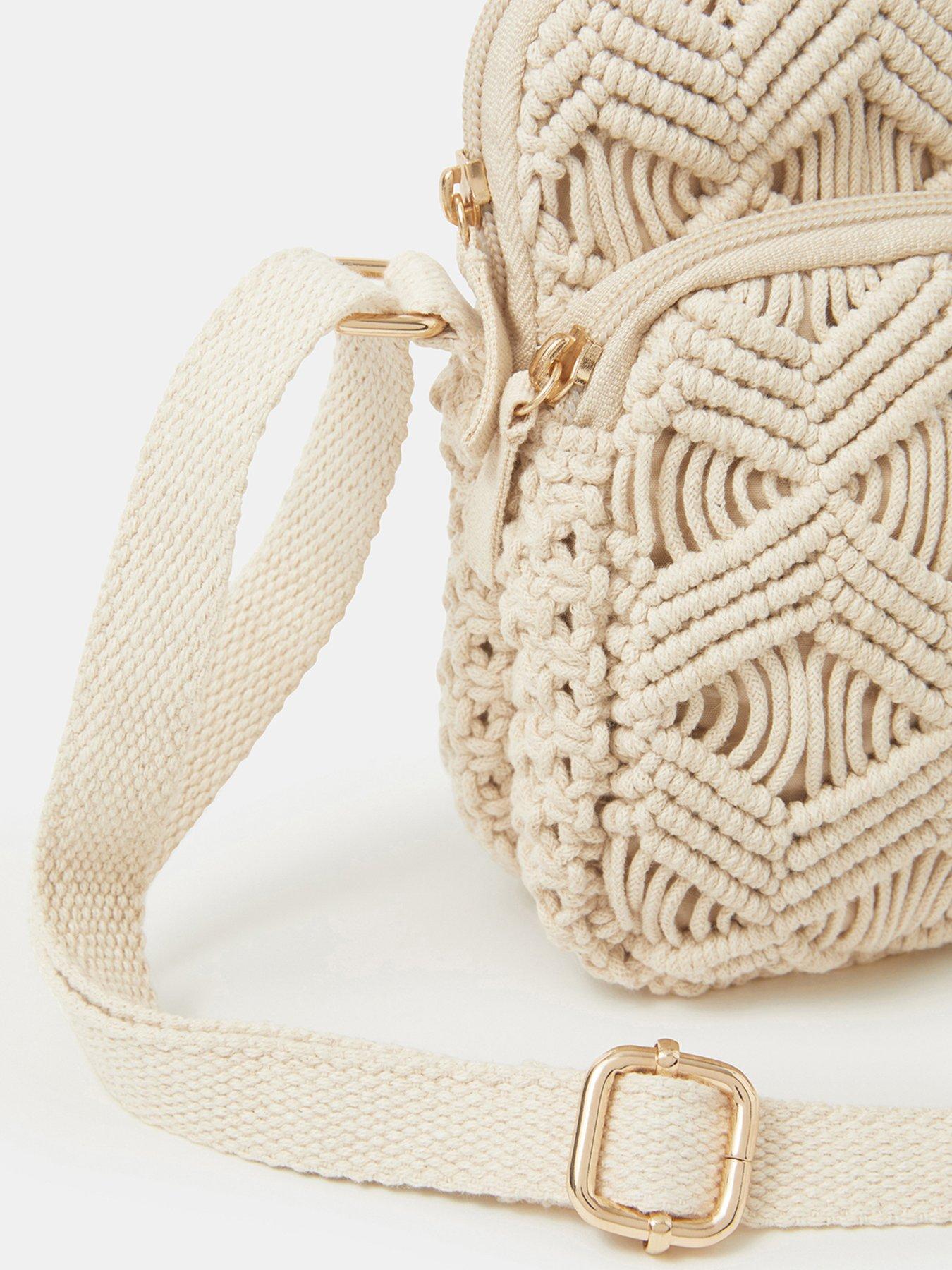 Image 5 of 5 of Accessorize Macrame Phone Bag