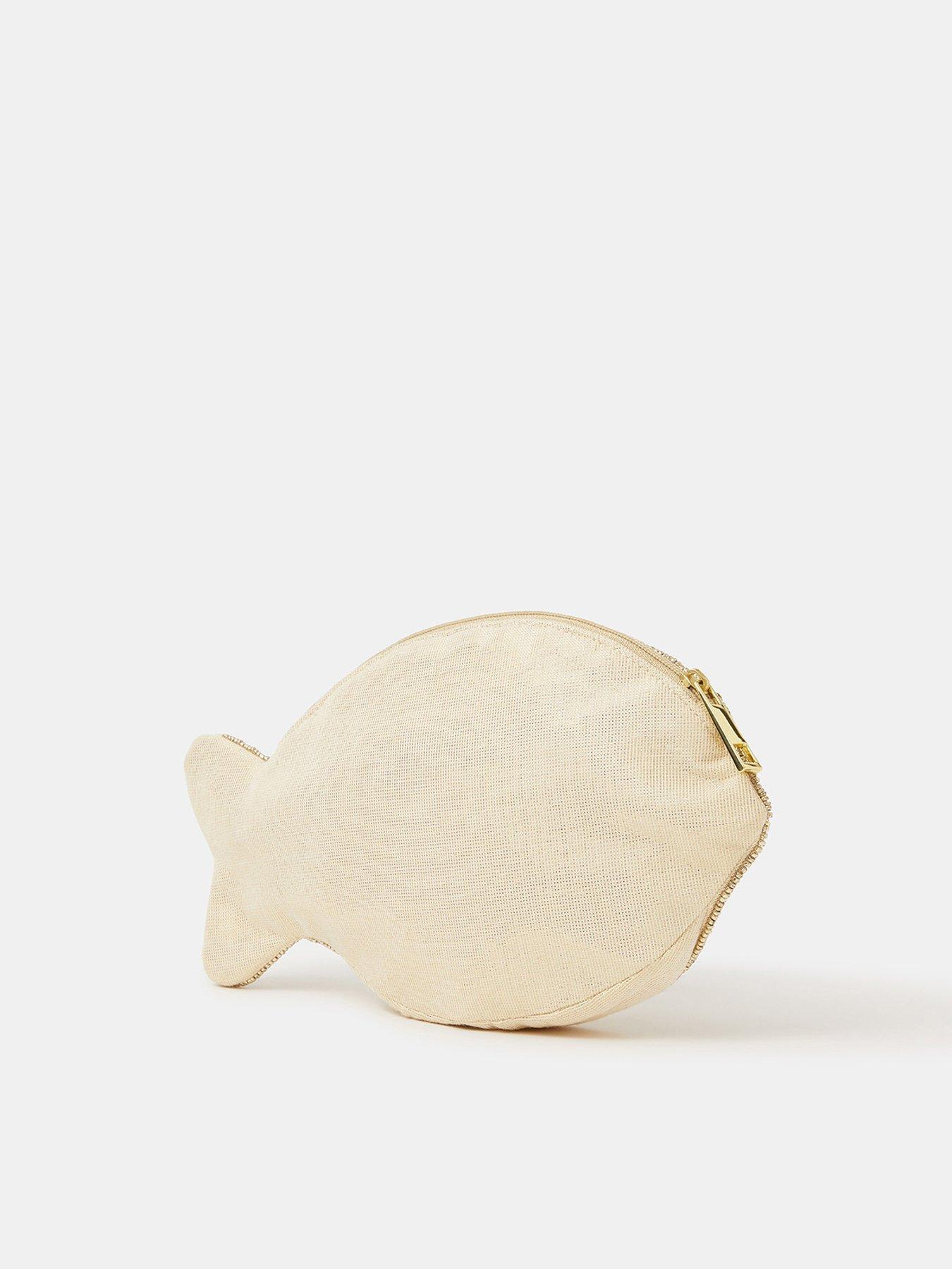Image 2 of 3 of Accessorize Beaded Fish Pouch