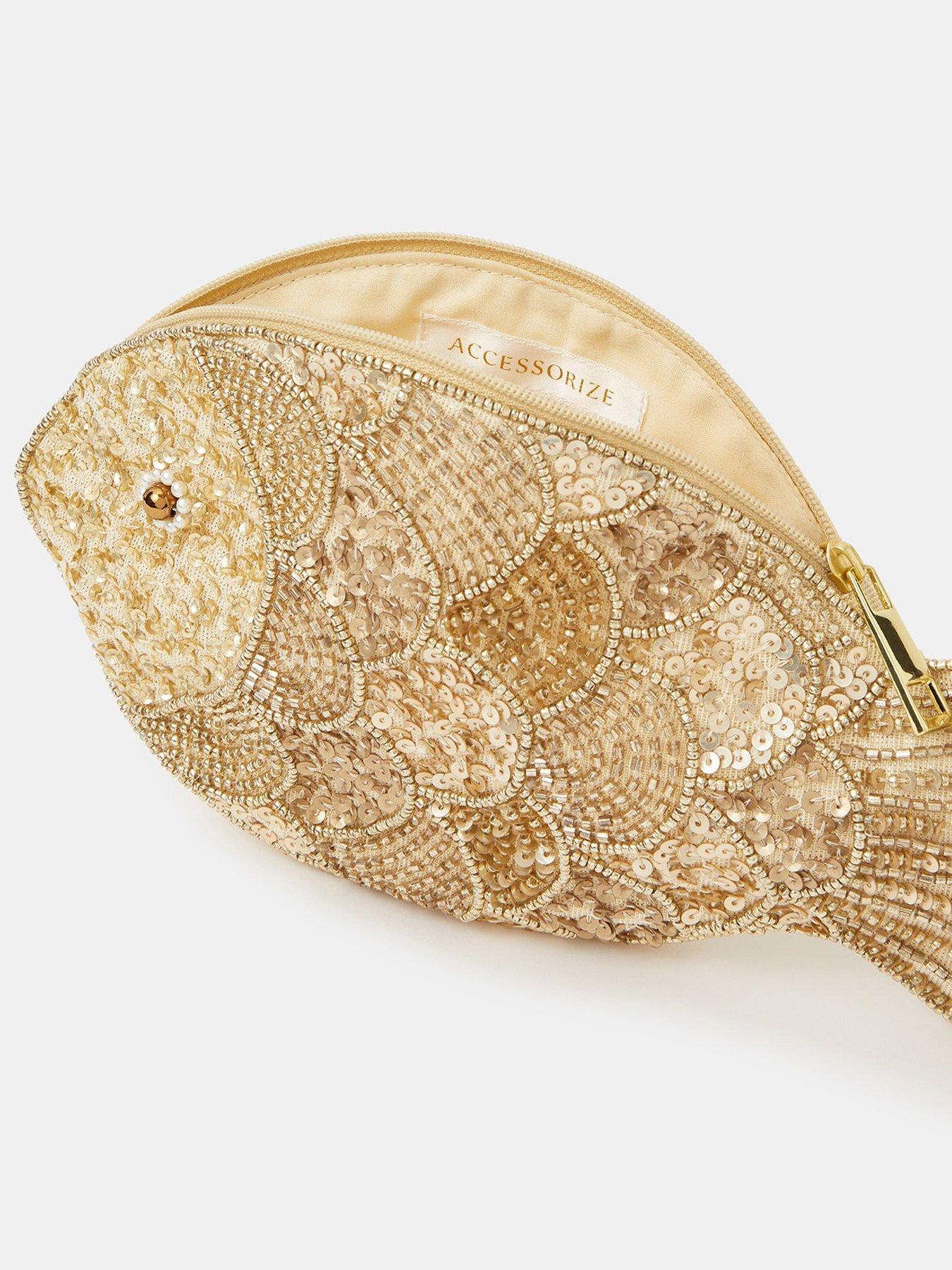 Image 3 of 3 of Accessorize Beaded Fish Pouch
