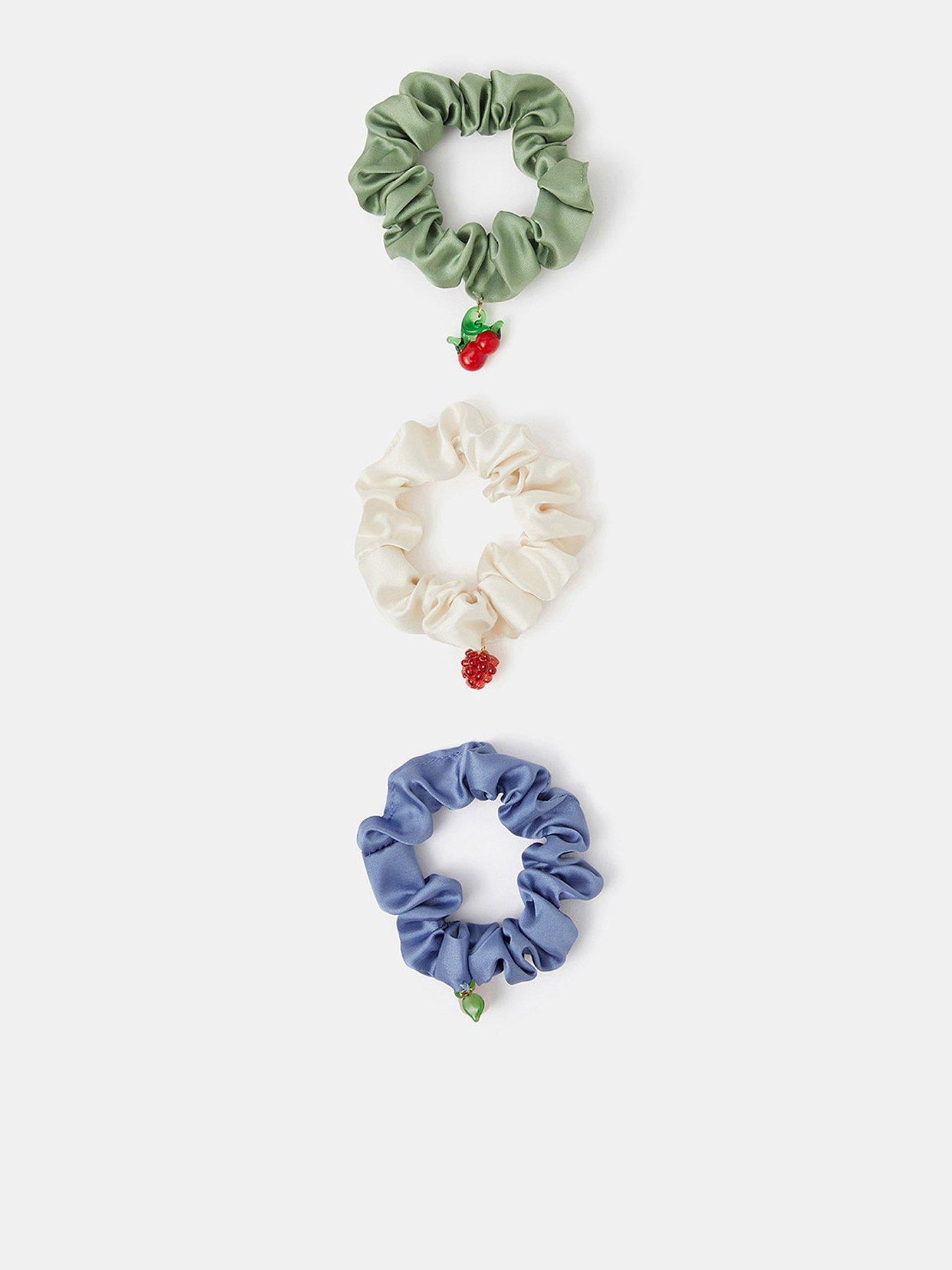 accessorize-3-pack-glass-fruit-charm-hair-scrunchiesfront