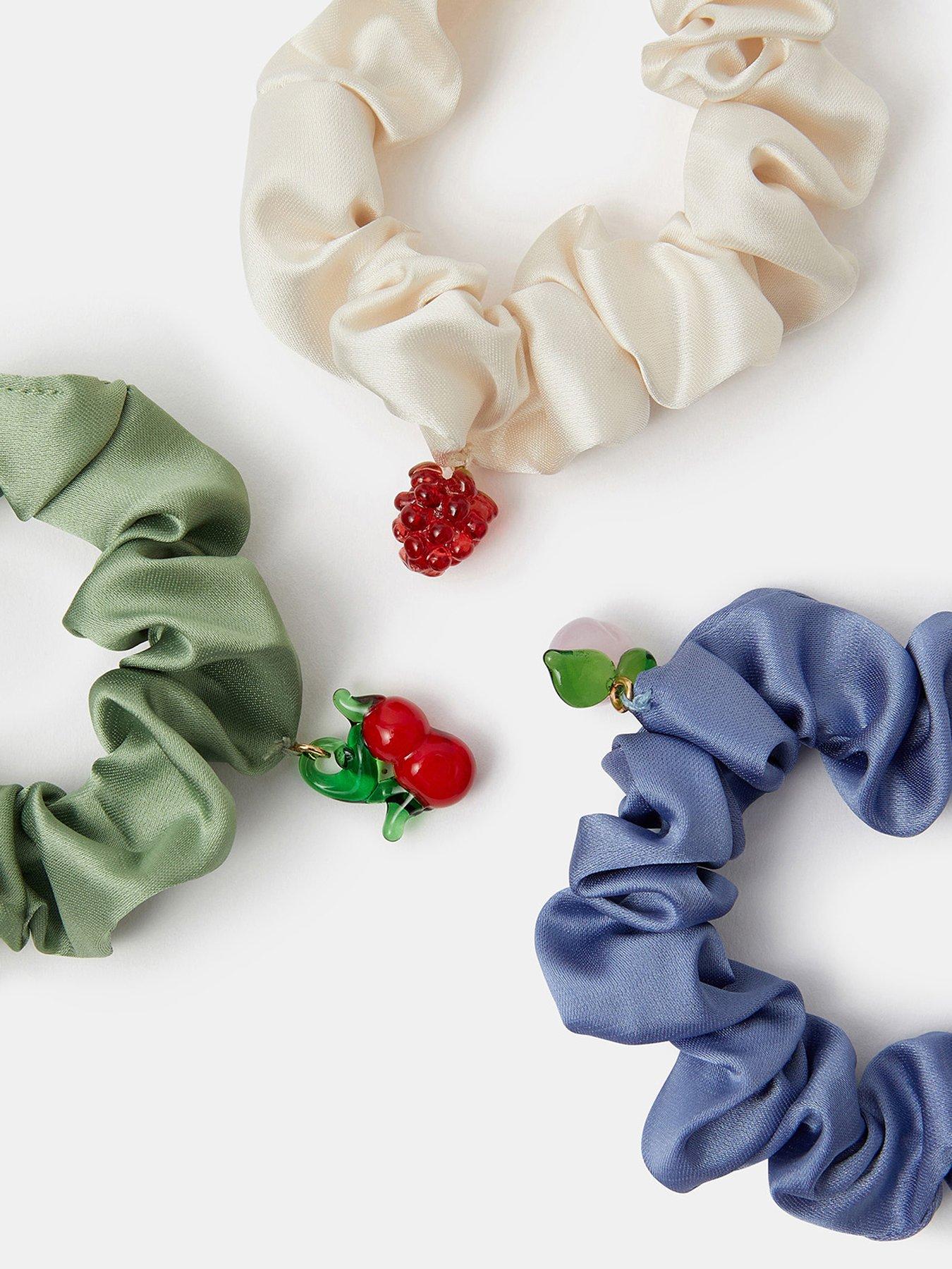 accessorize-3-pack-glass-fruit-charm-hair-scrunchiesback