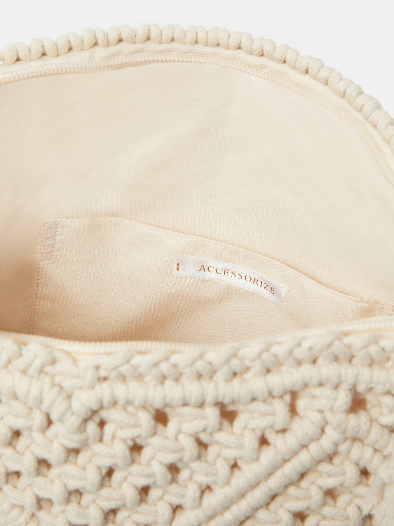 Image 4 of 5 of Accessorize Macrame Shoulder Bag
