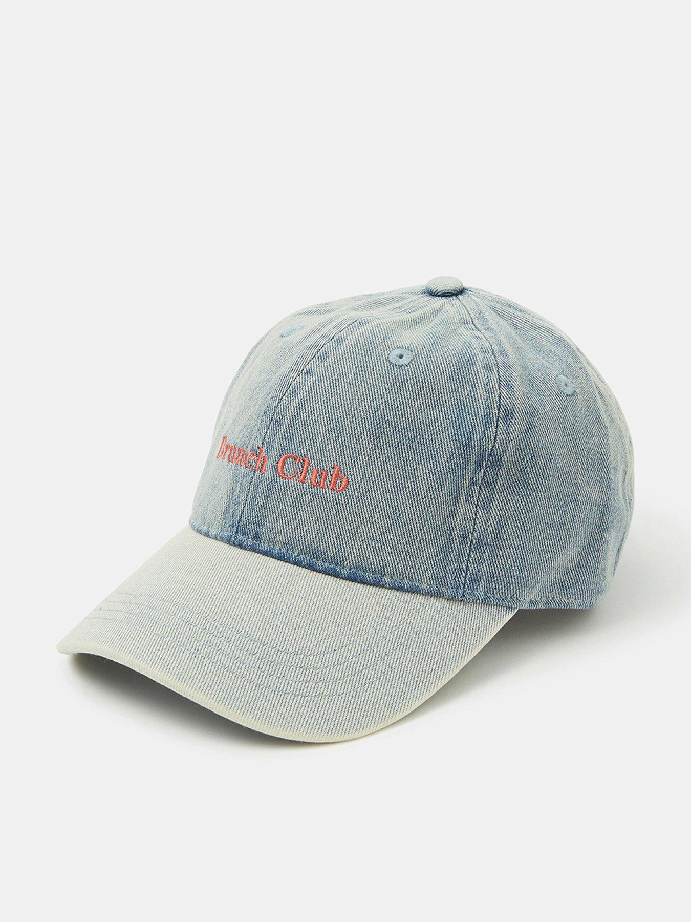 Image 1 of 4 of Accessorize Brunch Club Denim Cap