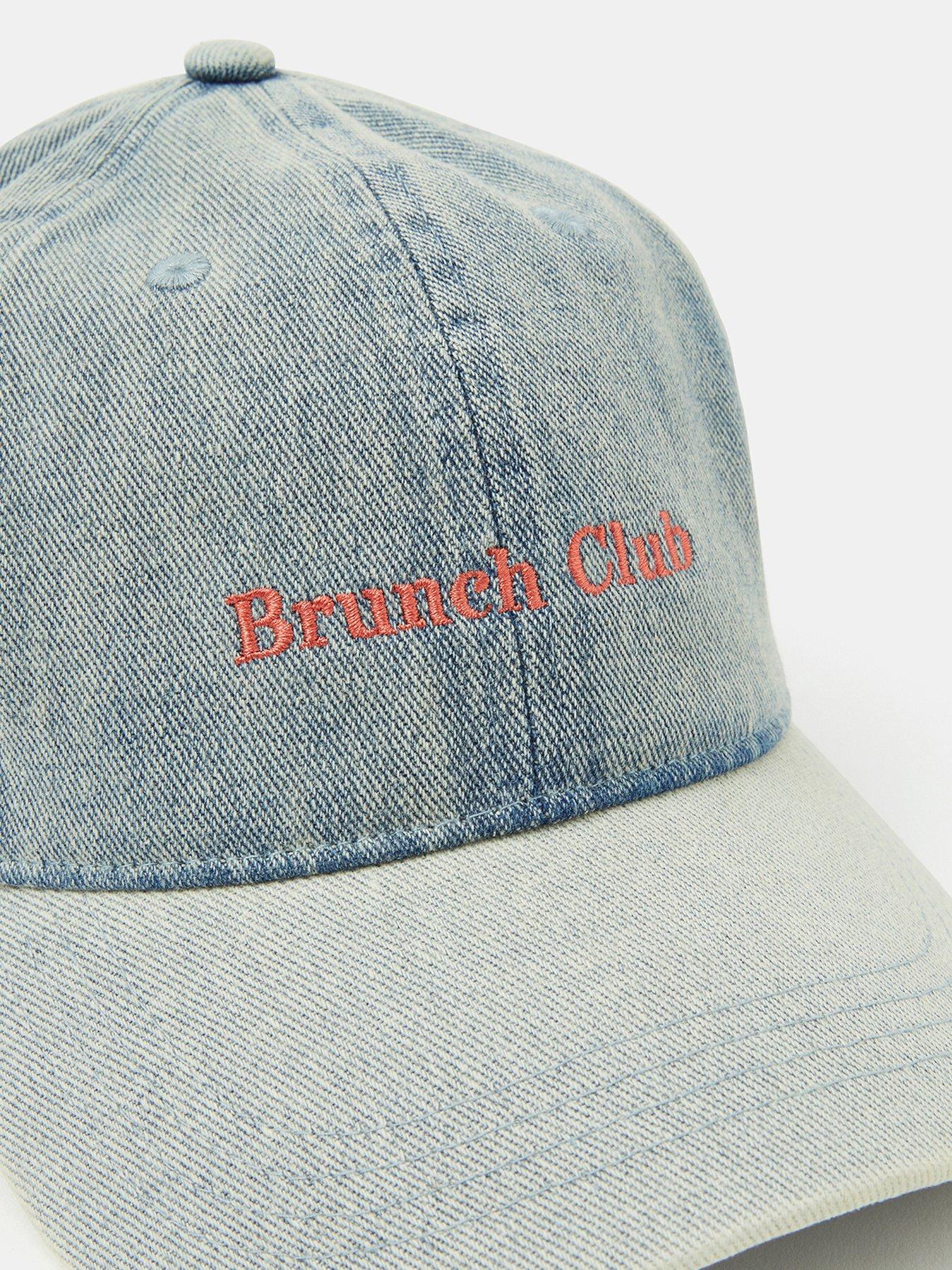 Image 4 of 4 of Accessorize Brunch Club Denim Cap