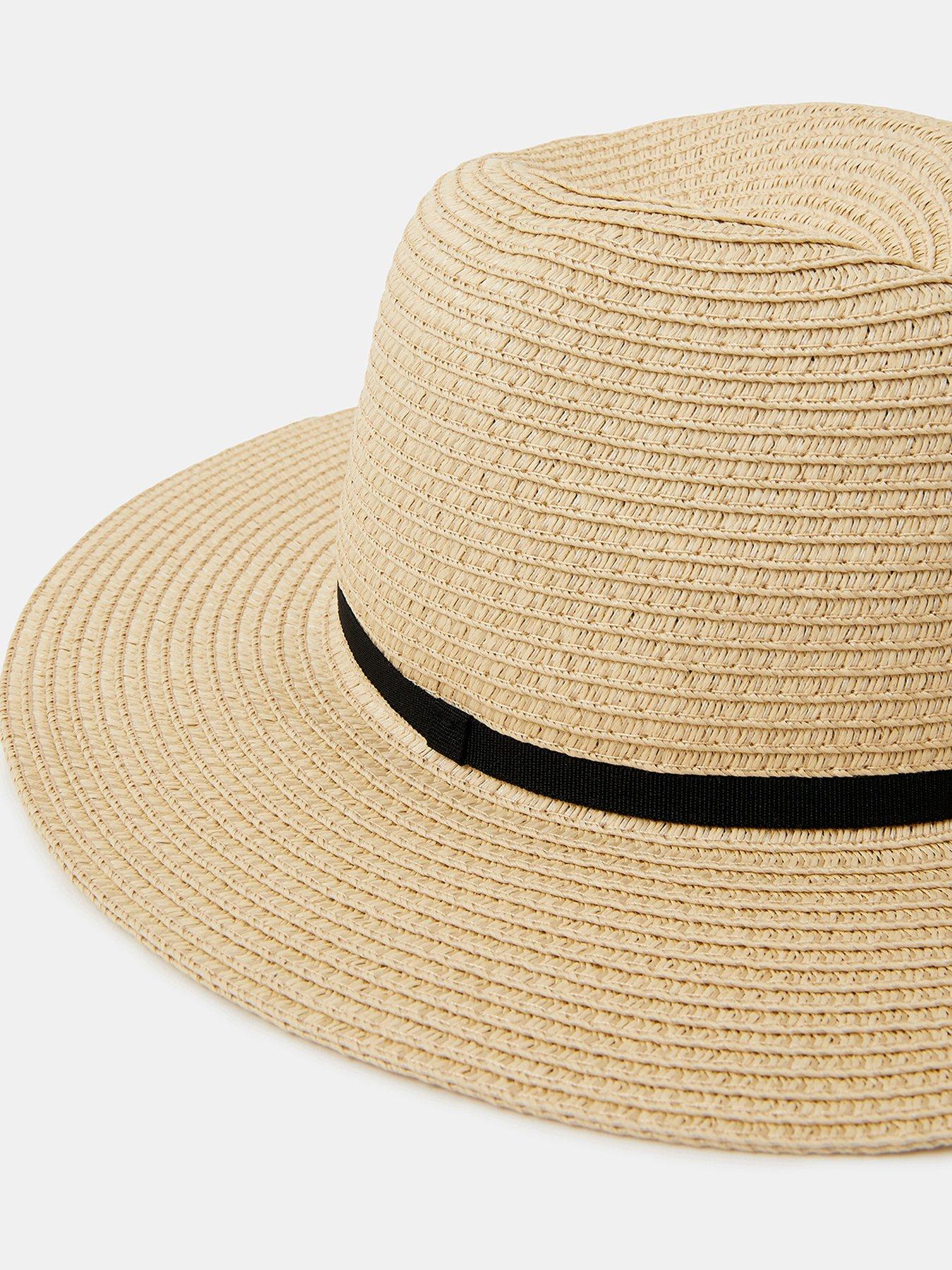Image 3 of 3 of Accessorize Woven Panama Hat