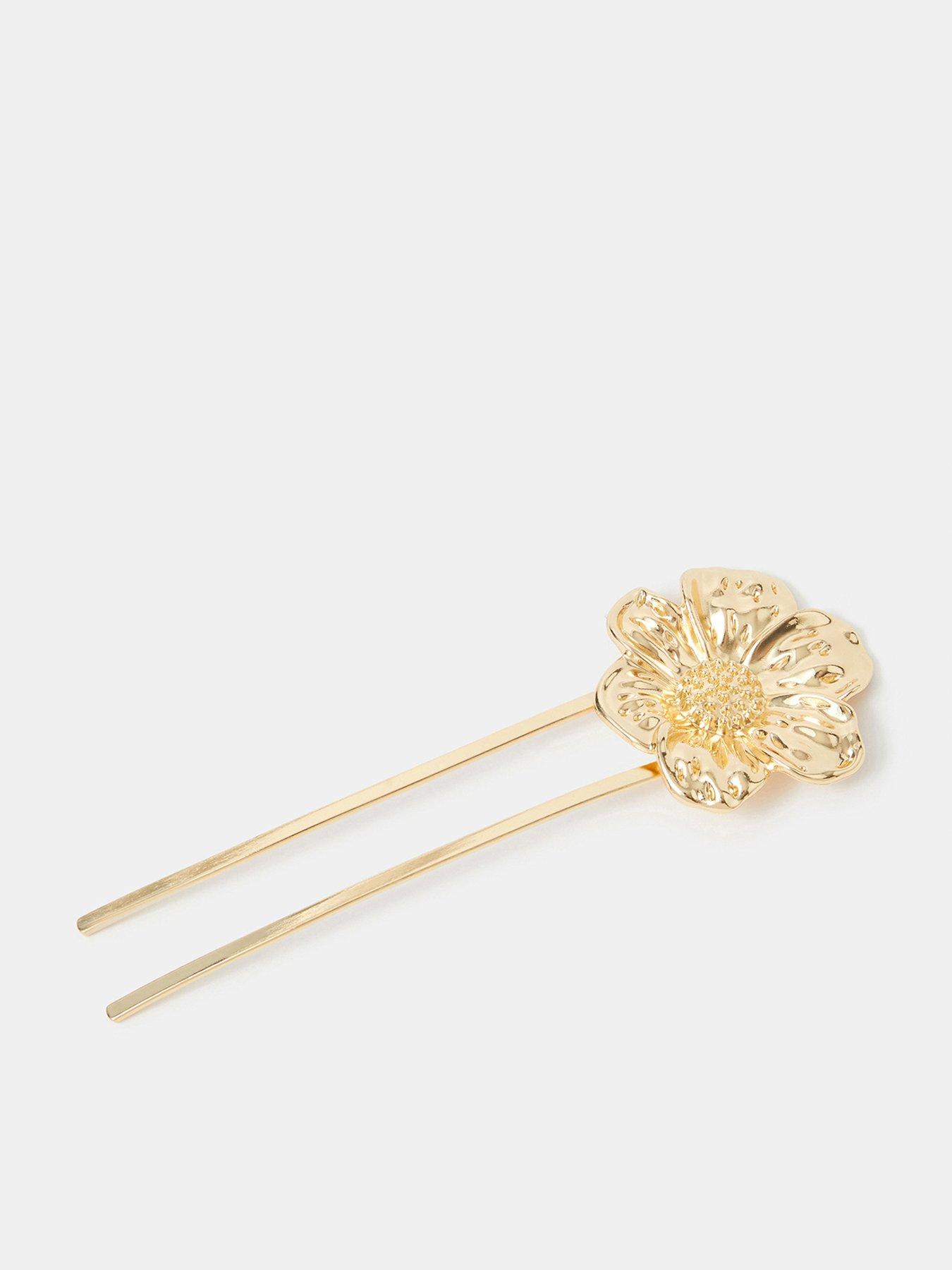Image 1 of 2 of Accessorize Flower French Pin