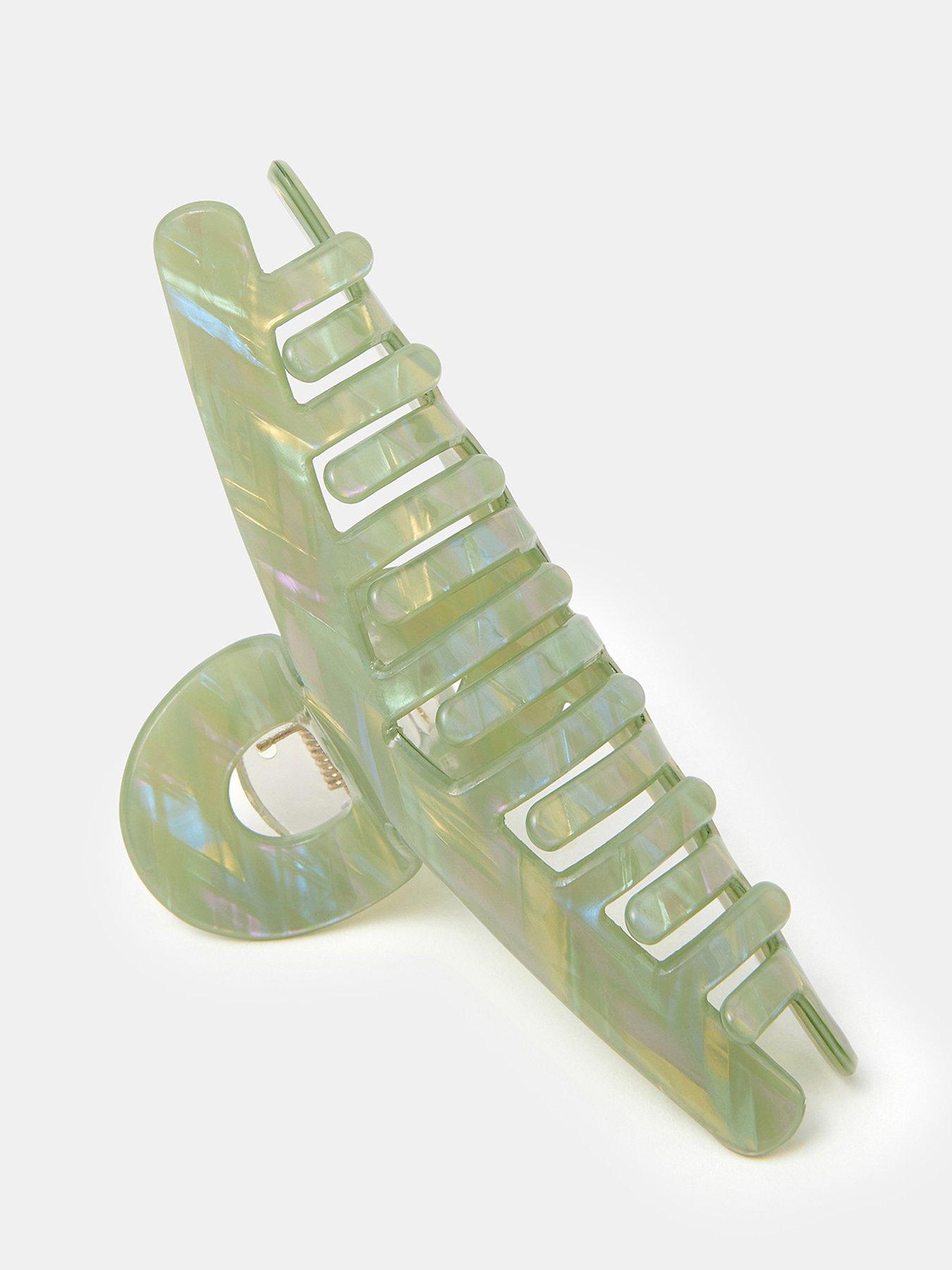 Image 3 of 3 of Accessorize Shimmer Twist Claw Clip