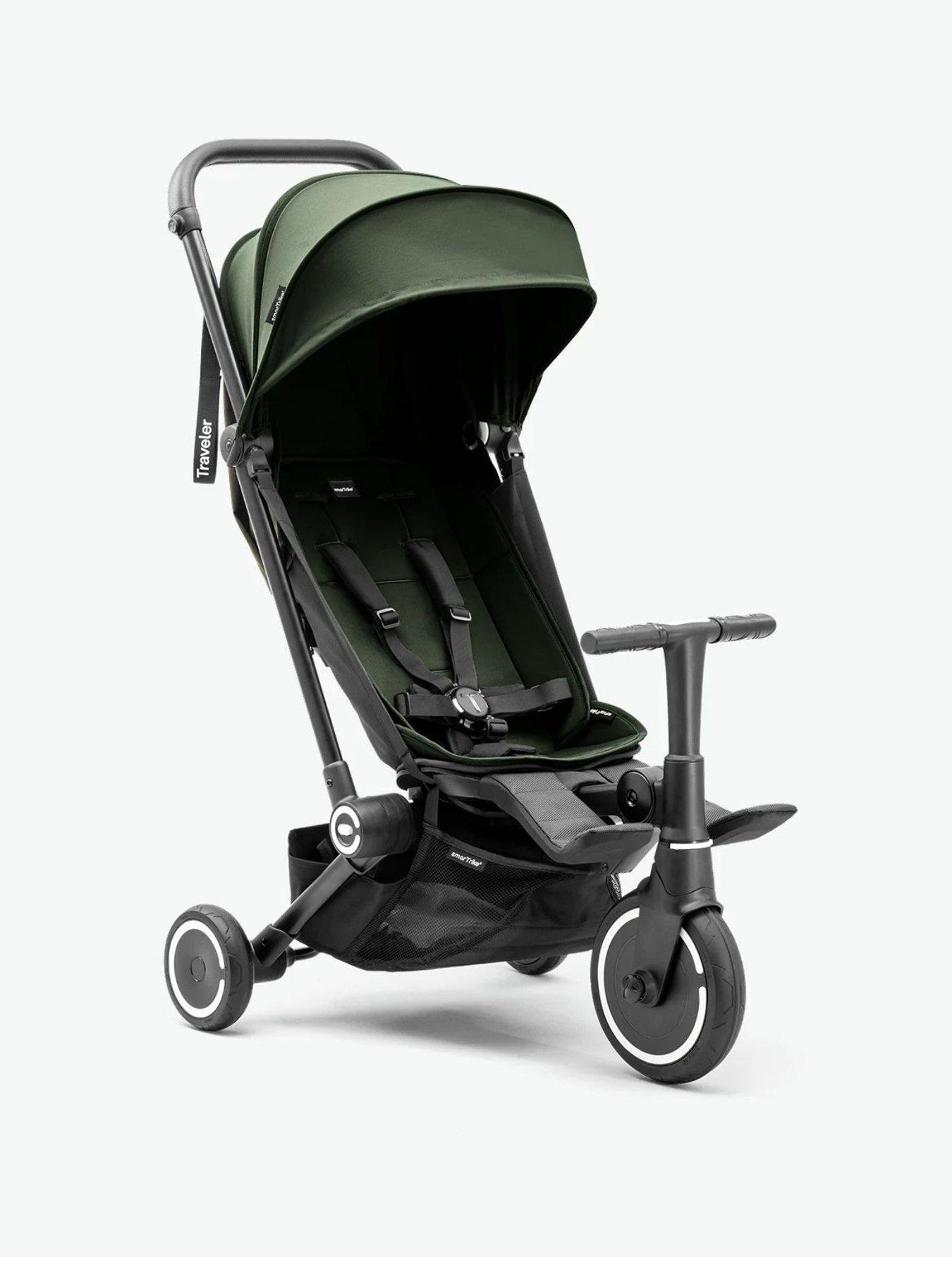 Image 1 of 8 of smarTrike Traveler Active Stroller &amp; Trike - Olive