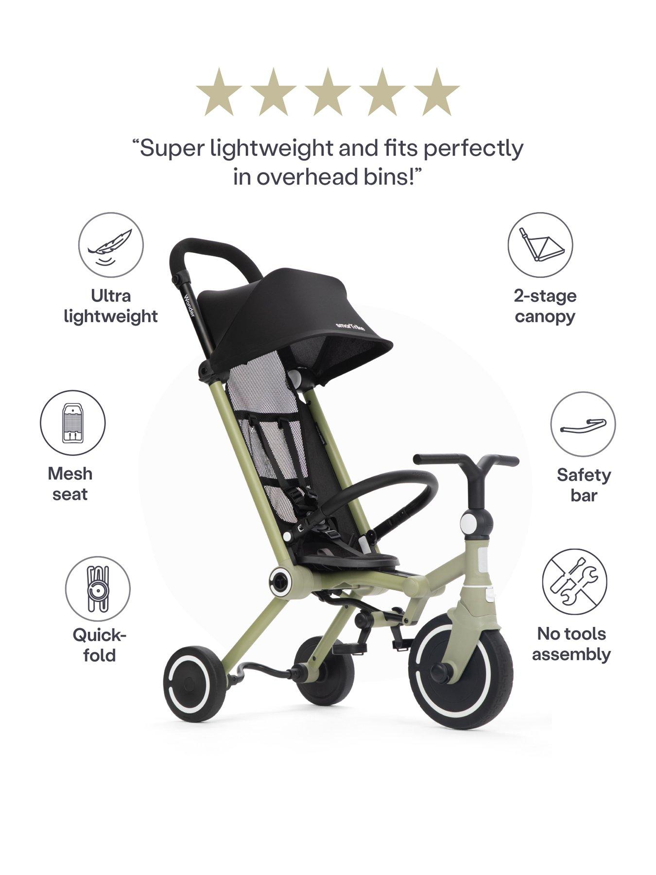 Image 7 of 8 of smarTrike Wonder Trike - Olive